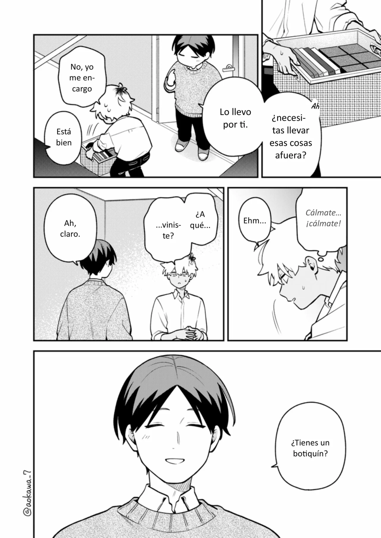 Gōkon ni ittara onna ga inakatta hanashi Capítulo 55 - Page 15