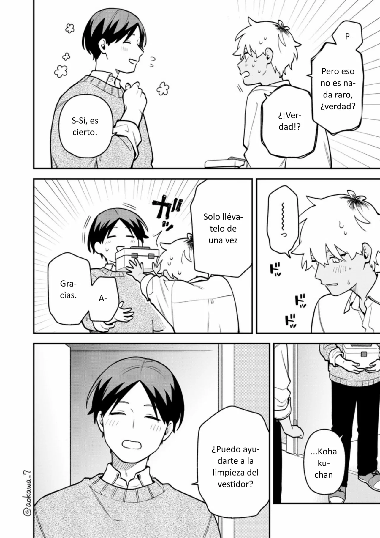 Gōkon ni ittara onna ga inakatta hanashi Capítulo 55 - Page 19