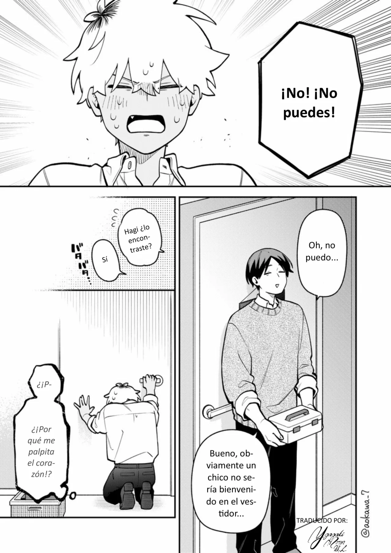 Gōkon ni ittara onna ga inakatta hanashi Capítulo 55 - Page 20