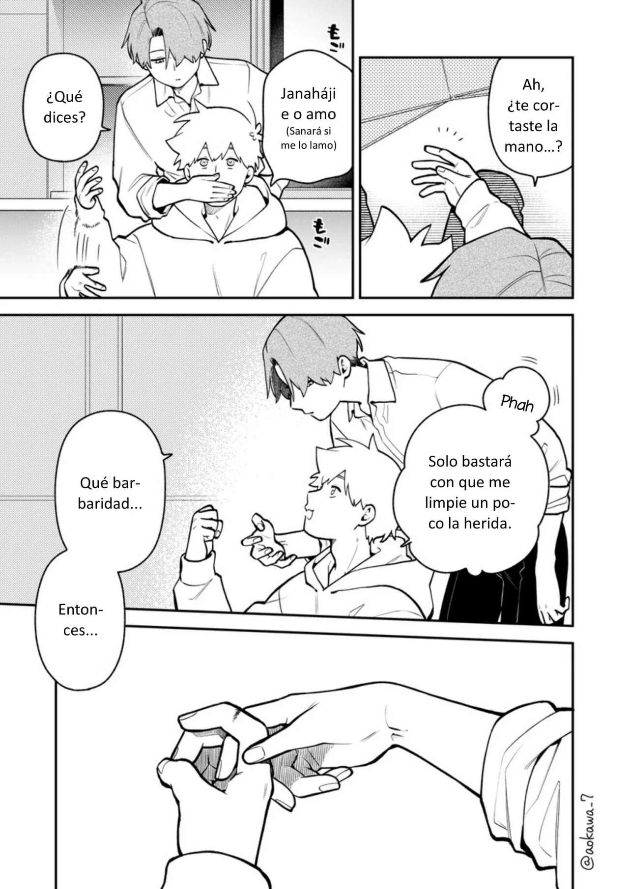 Gōkon ni ittara onna ga inakatta hanashi Capítulo 55 - Page 4