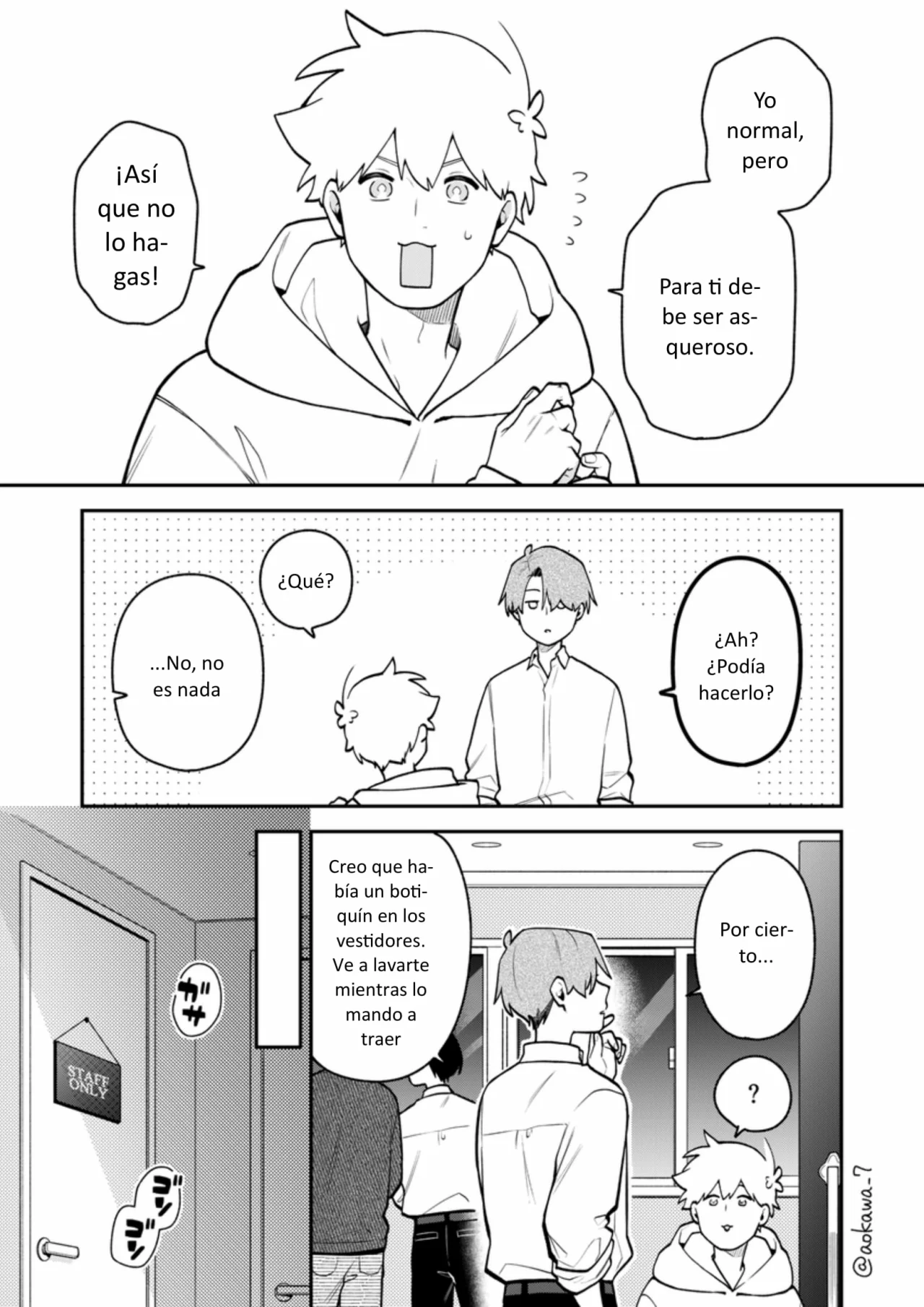 Gōkon ni ittara onna ga inakatta hanashi Capítulo 55 - Page 6