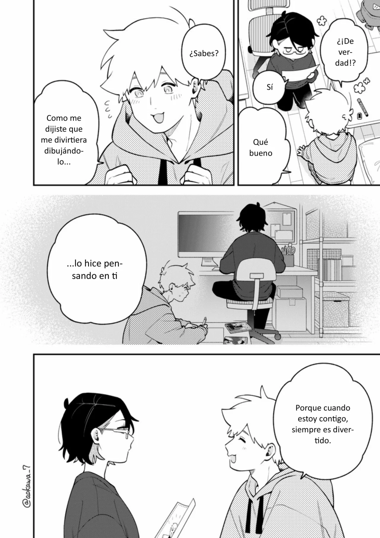 Gōkon ni ittara onna ga inakatta hanashi Capítulo 56 - Page 17