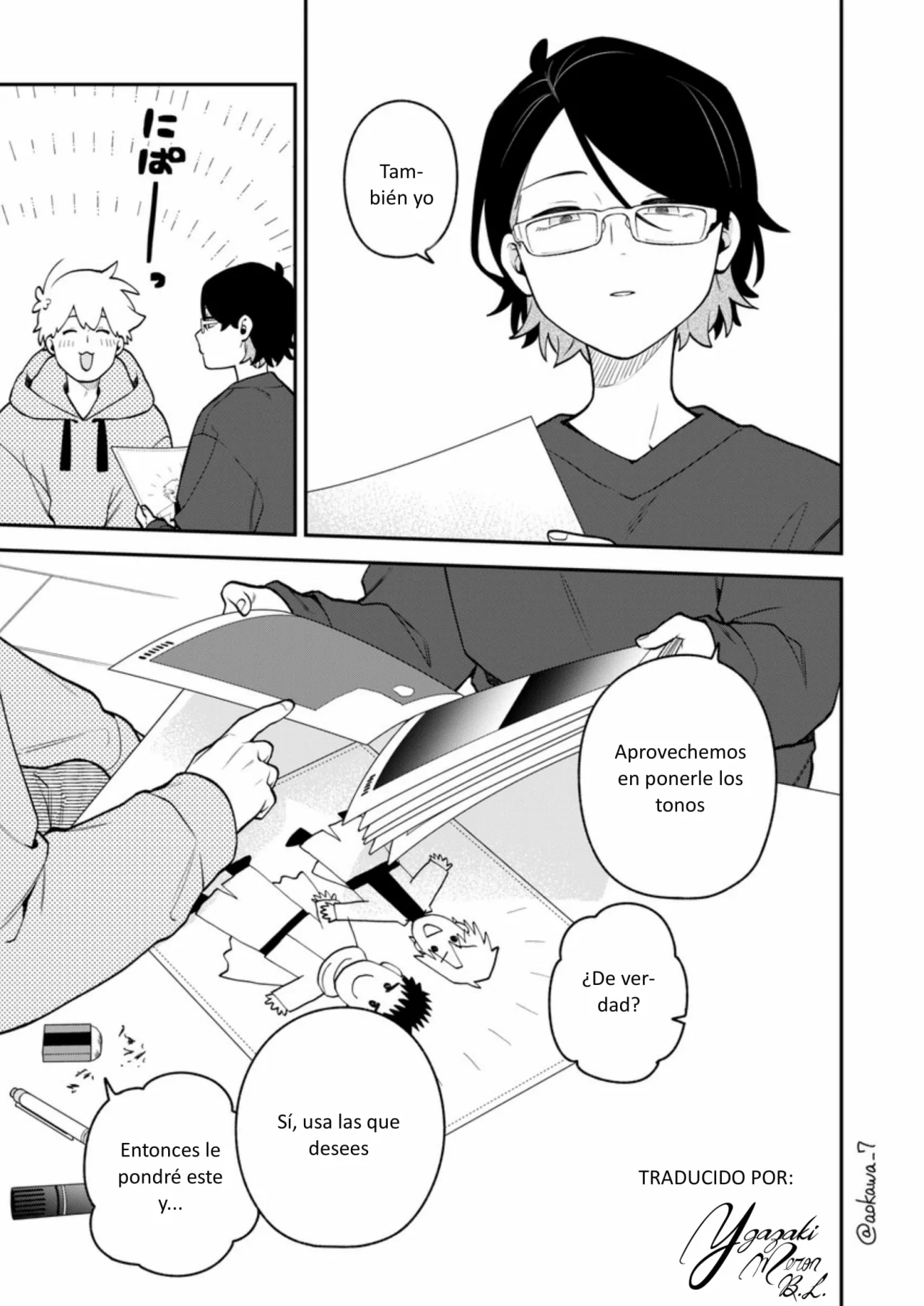 Gōkon ni ittara onna ga inakatta hanashi Capítulo 56 - Page 18