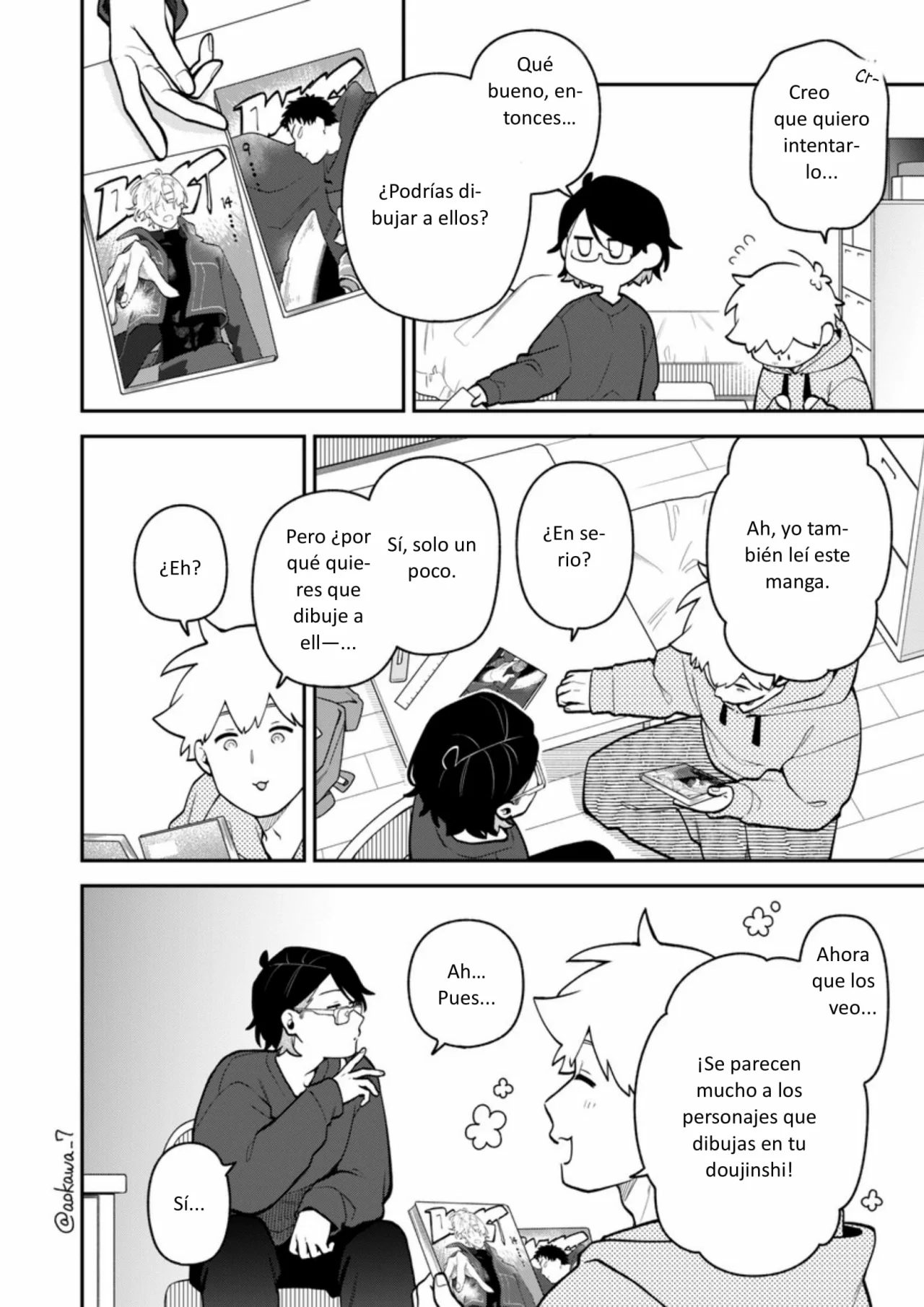 Gōkon ni ittara onna ga inakatta hanashi Capítulo 56 - Page 7