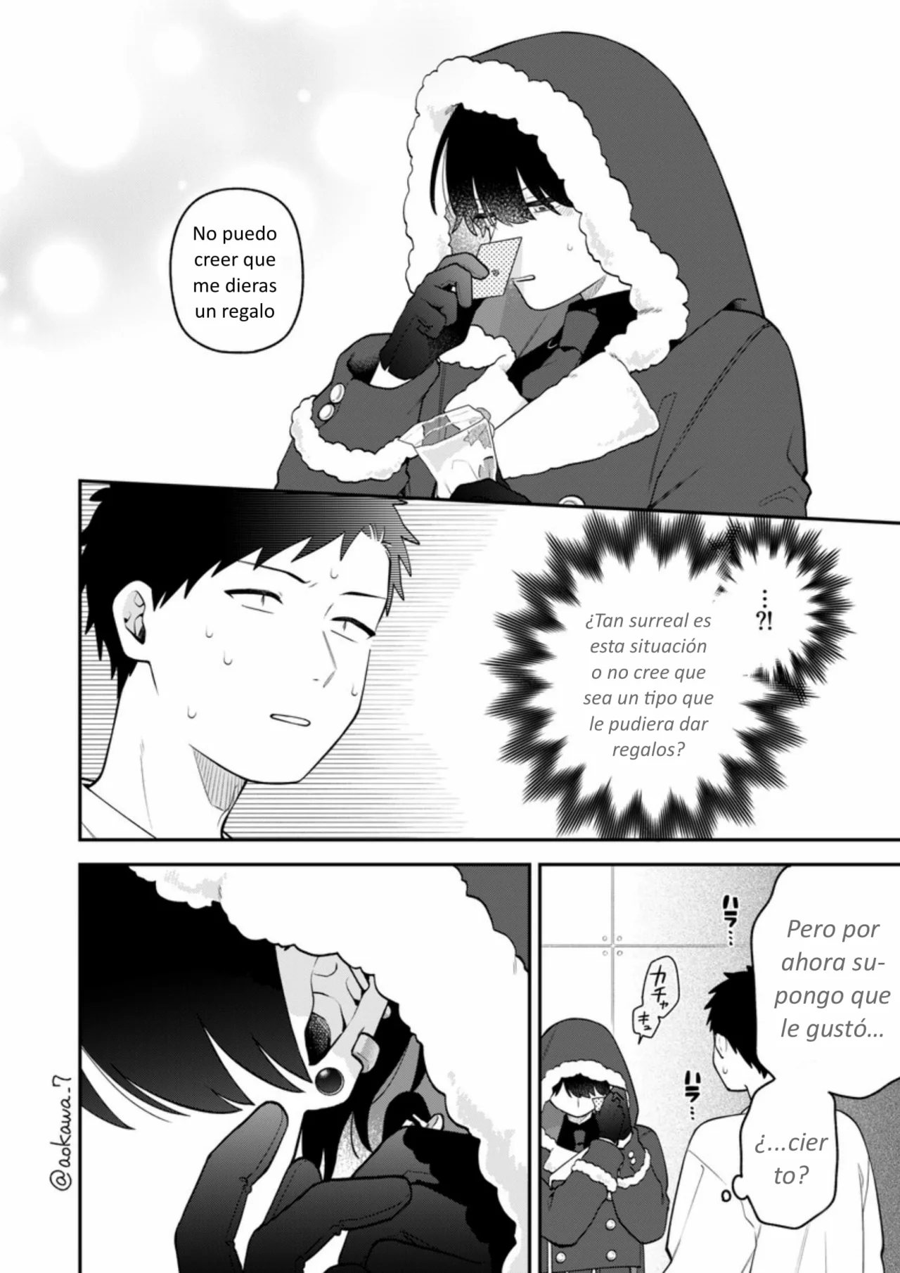 Gōkon ni ittara onna ga inakatta hanashi Capítulo 57 - Page 17