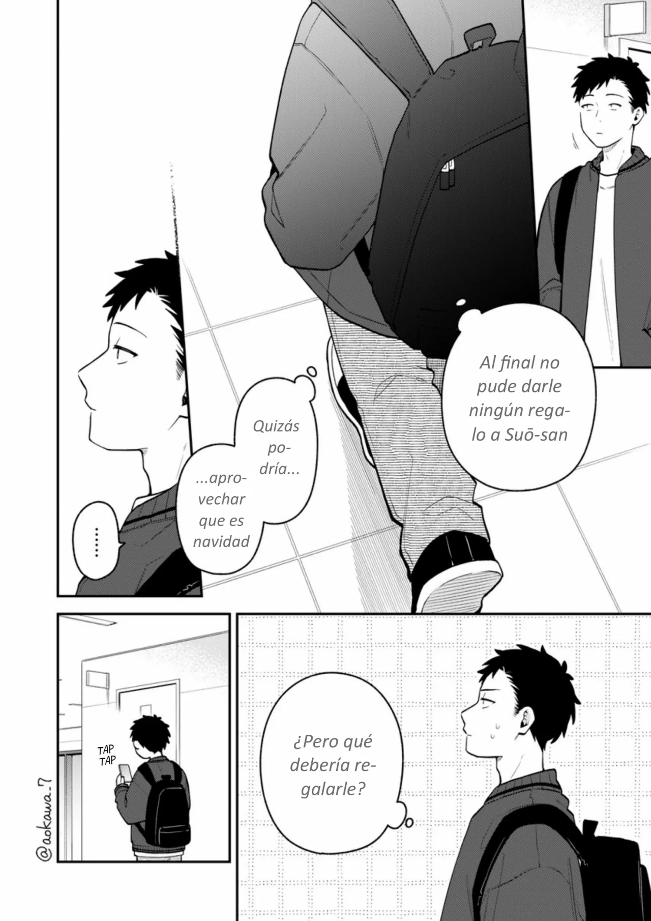 Gōkon ni ittara onna ga inakatta hanashi Capítulo 57 - Page 3