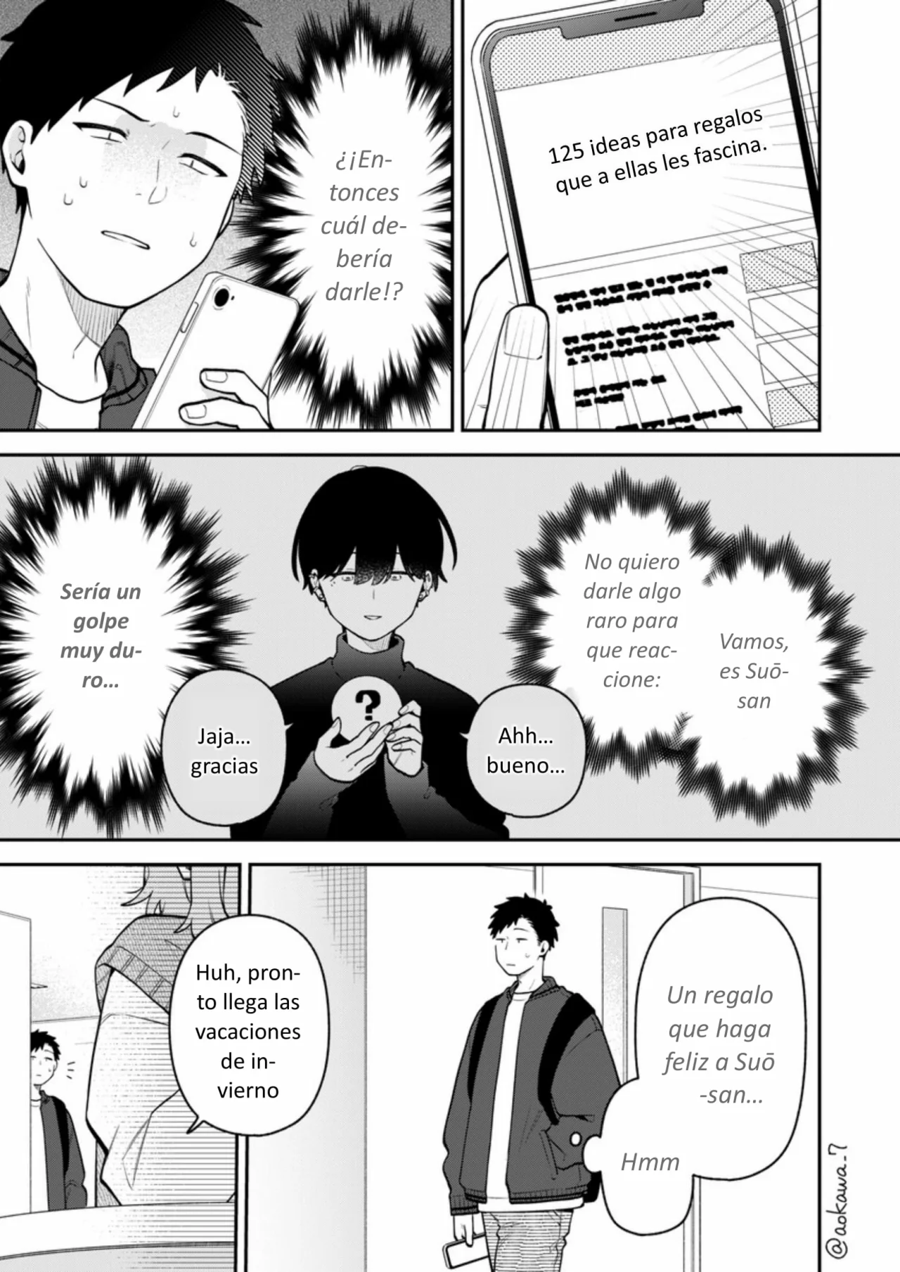 Gōkon ni ittara onna ga inakatta hanashi Capítulo 57 - Page 4