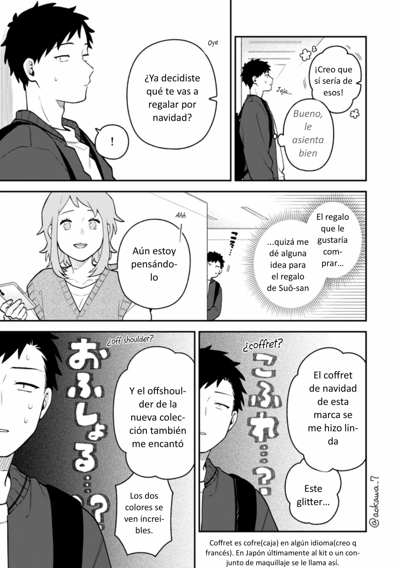 Gōkon ni ittara onna ga inakatta hanashi Capítulo 57 - Page 6