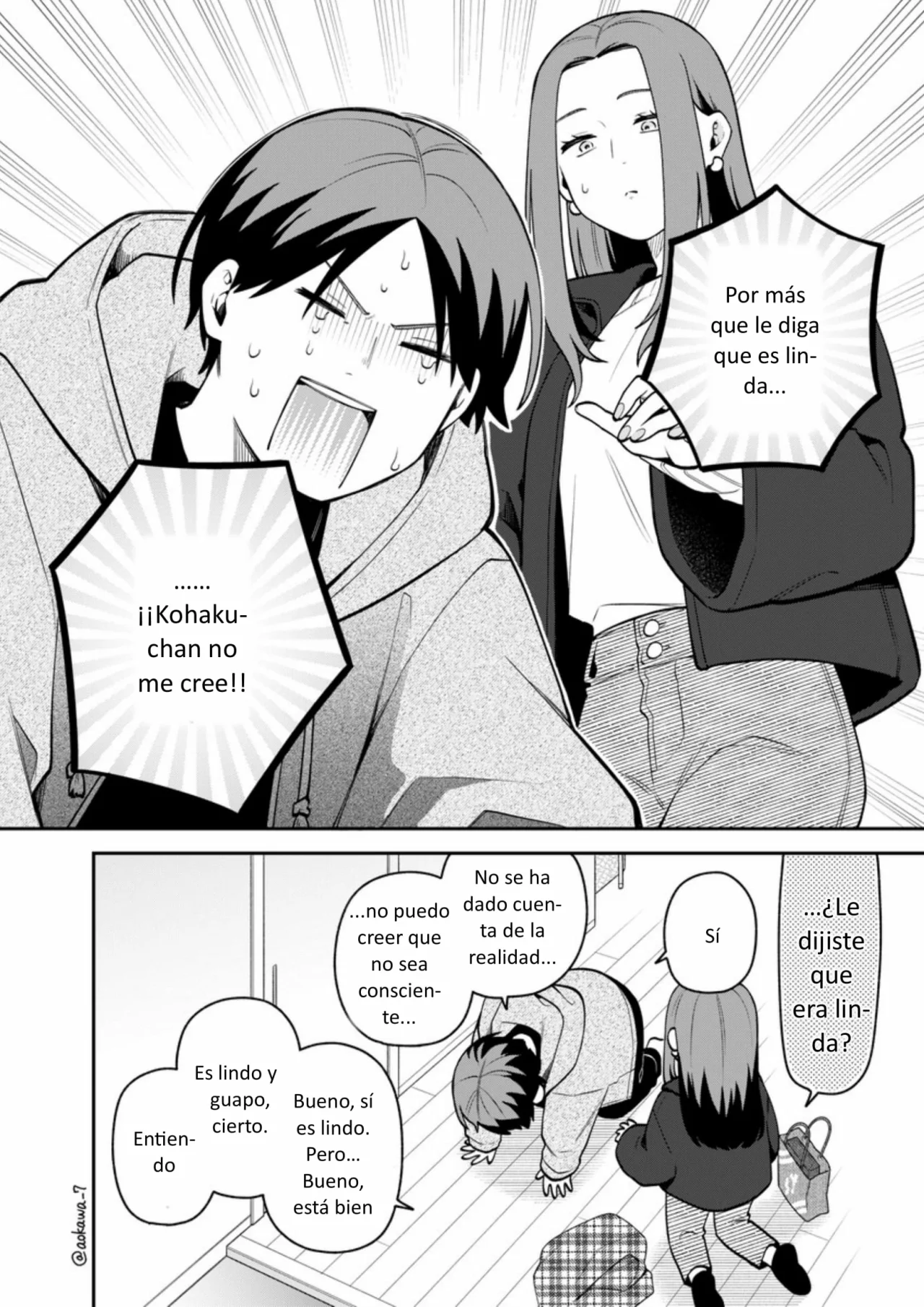 Gōkon ni ittara onna ga inakatta hanashi Capítulo 58 - Page 13