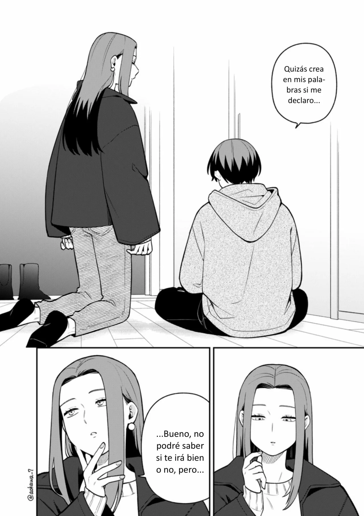 Gōkon ni ittara onna ga inakatta hanashi Capítulo 58 - Page 15