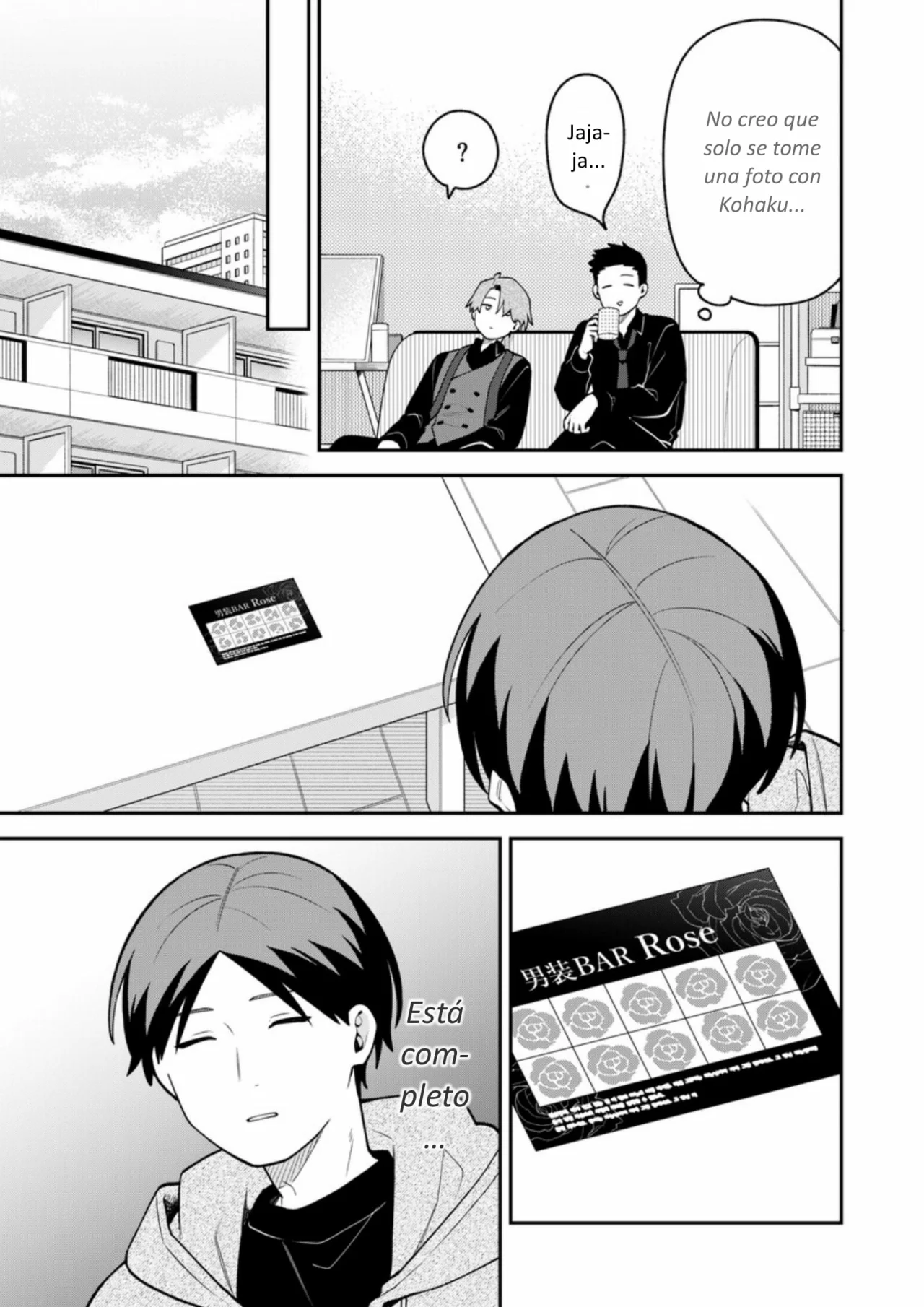 Gōkon ni ittara onna ga inakatta hanashi Capítulo 58 - Page 6