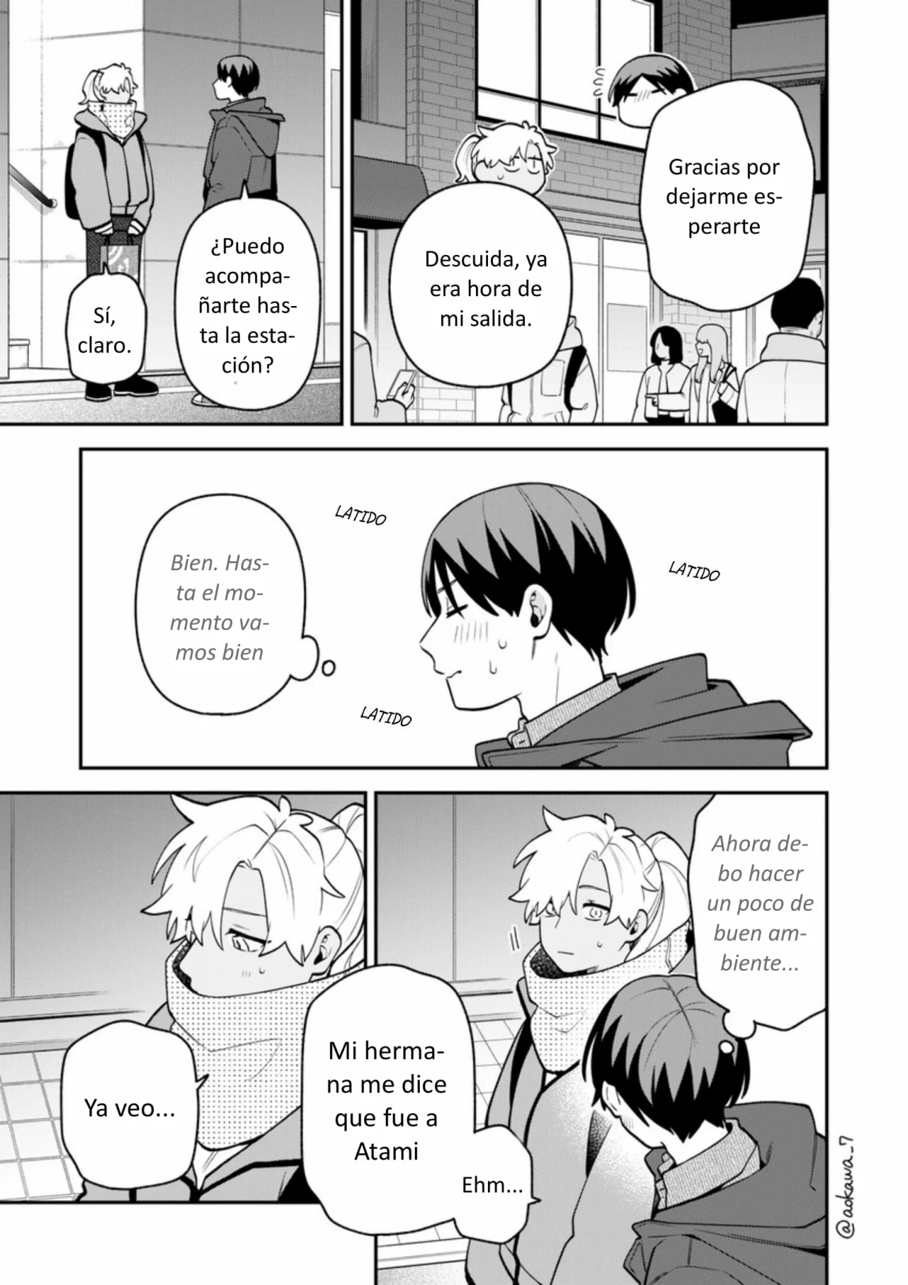 Gōkon ni ittara onna ga inakatta hanashi Capítulo 59 - Page 12