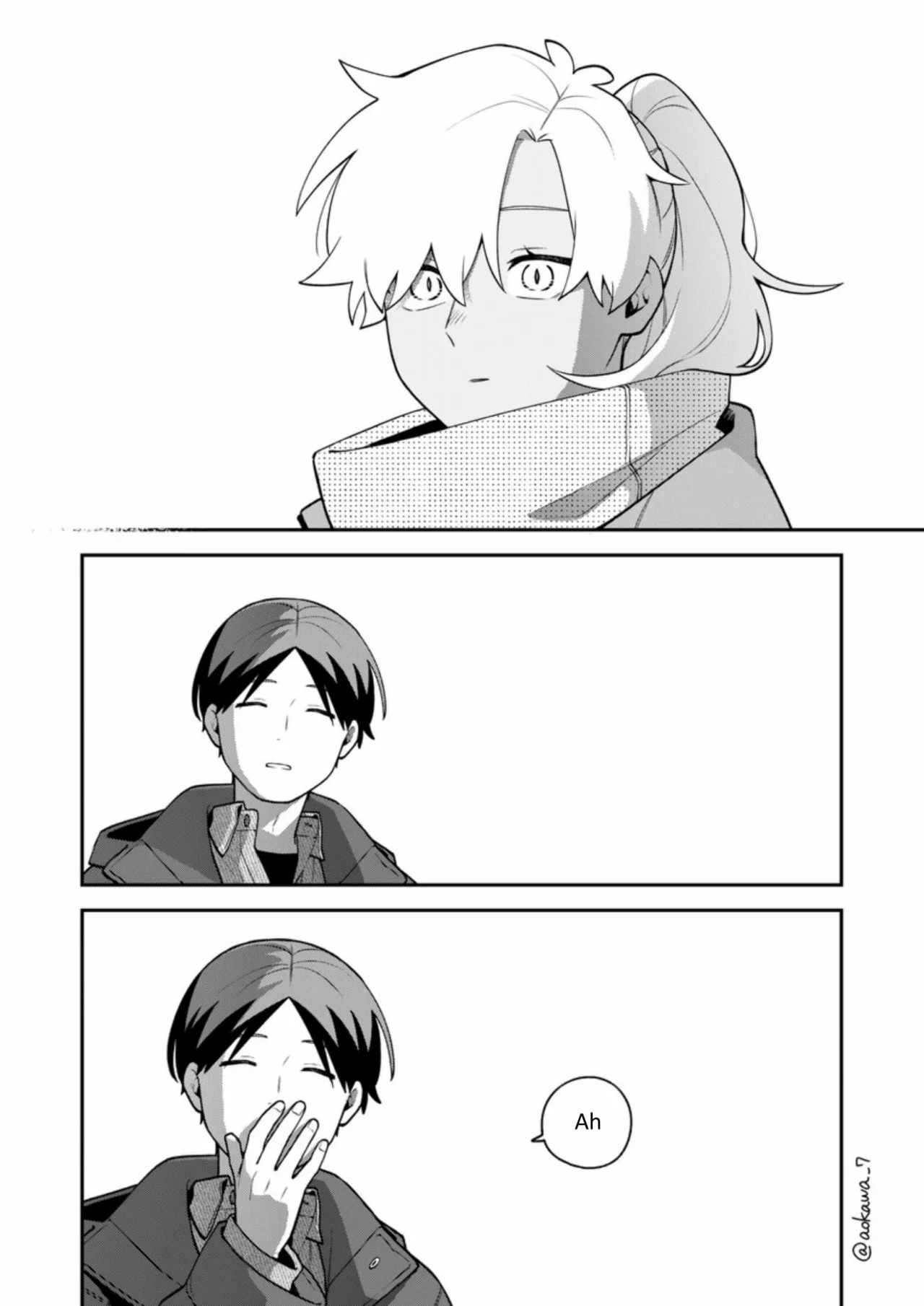 Gōkon ni ittara onna ga inakatta hanashi Capítulo 59 - Page 20