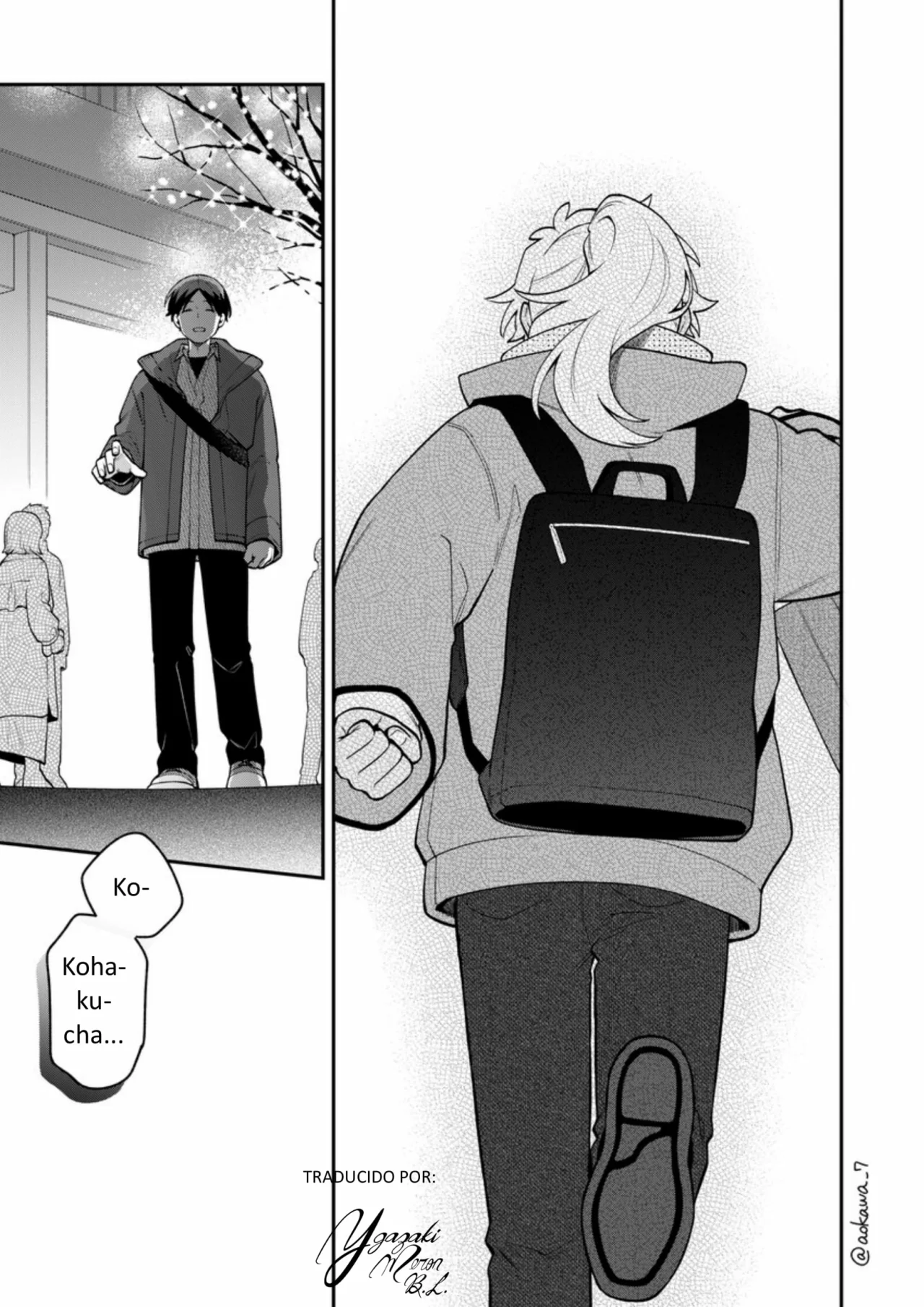 Gōkon ni ittara onna ga inakatta hanashi Capítulo 59 - Page 28