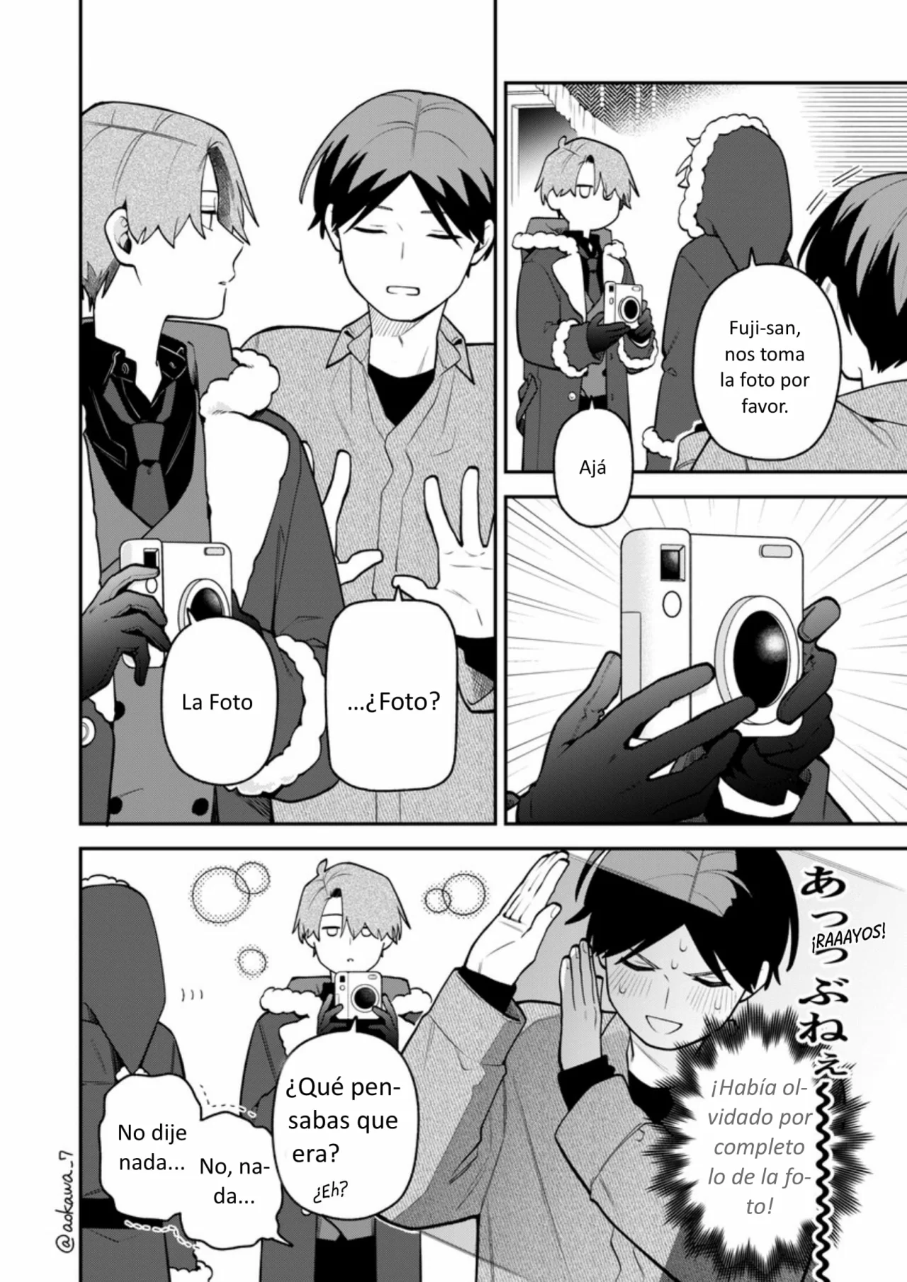 Gōkon ni ittara onna ga inakatta hanashi Capítulo 59 - Page 5