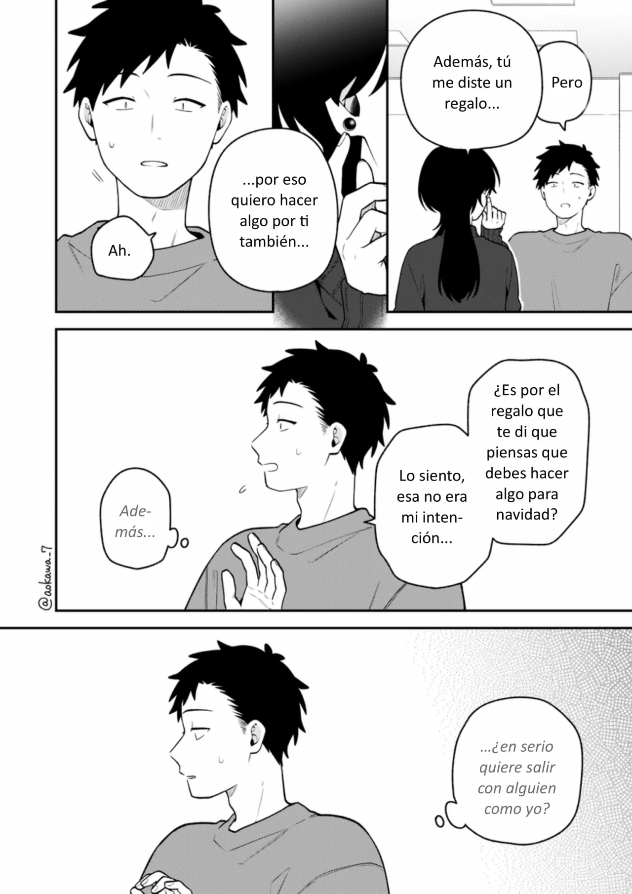 Gōkon ni ittara onna ga inakatta hanashi Capítulo 60 - Page 13