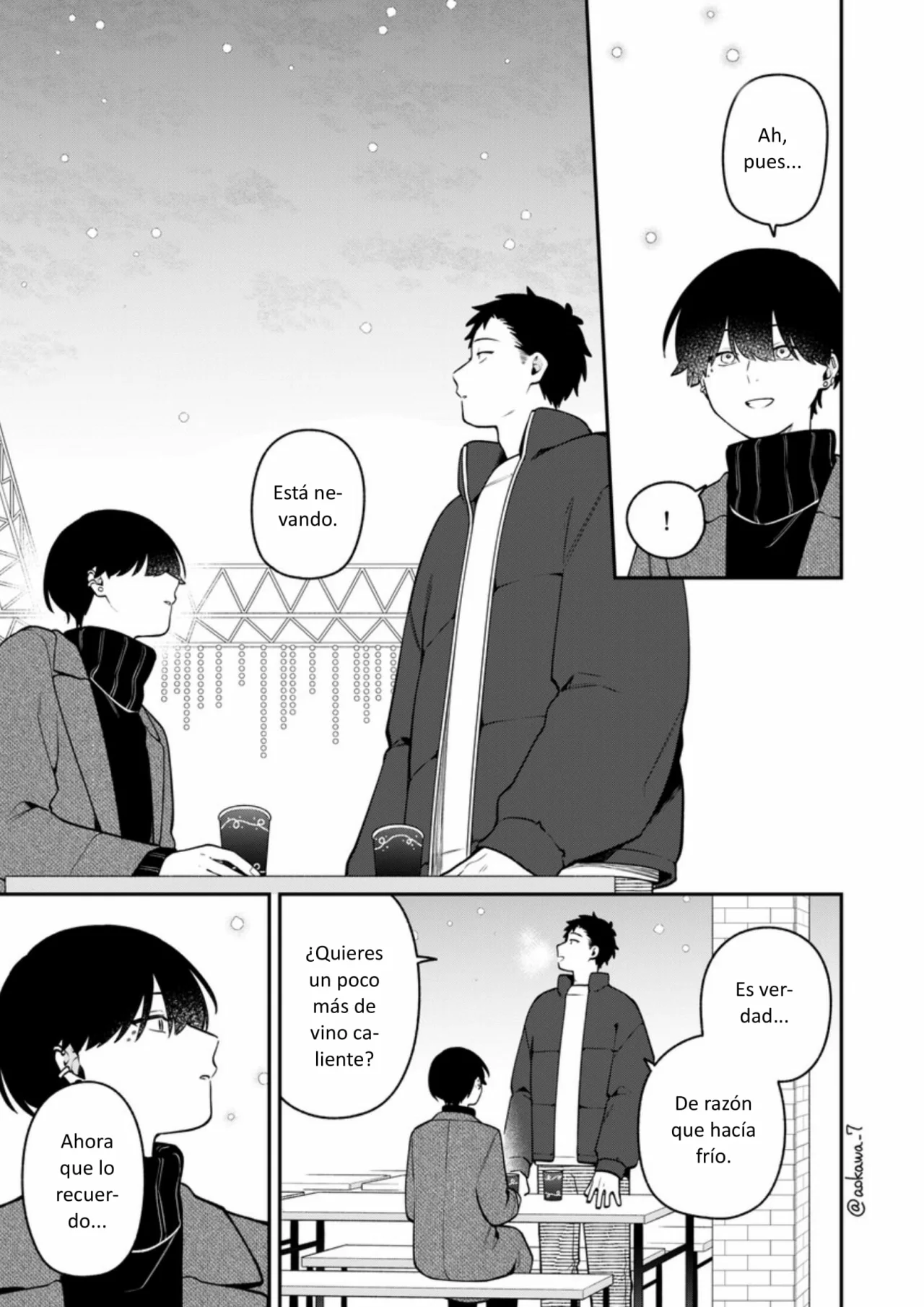 Gōkon ni ittara onna ga inakatta hanashi Capítulo 61 - Page 14