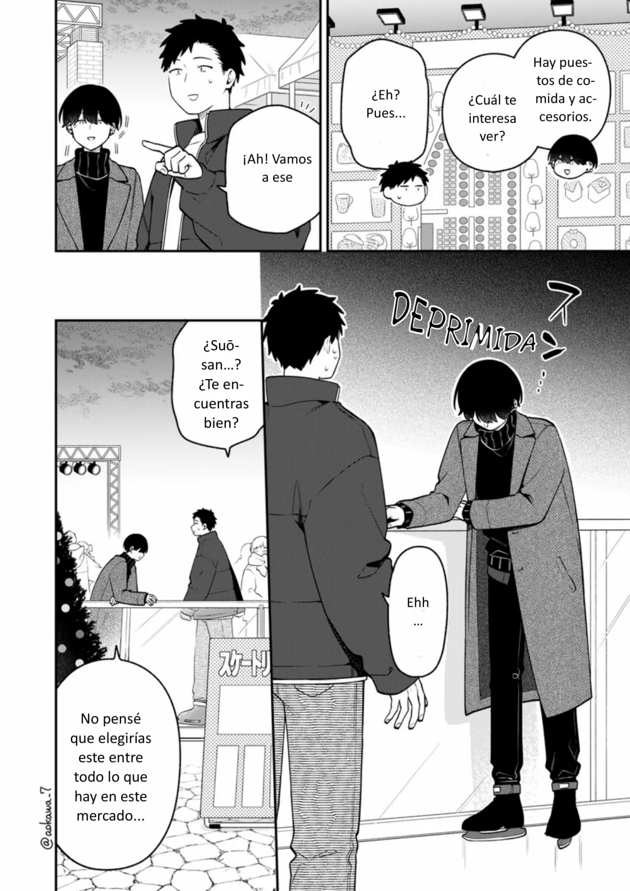 Gōkon ni ittara onna ga inakatta hanashi Capítulo 61 - Page 3