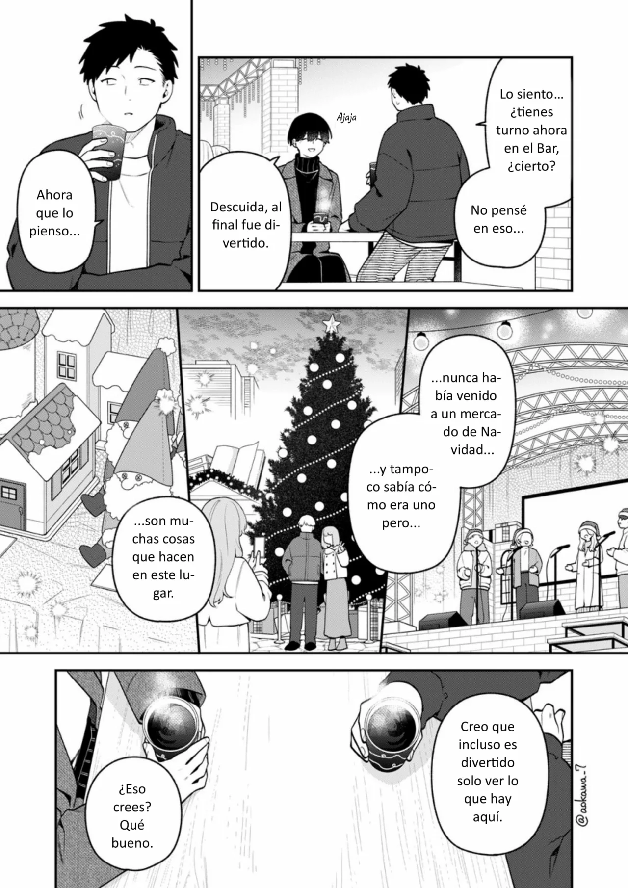 Gōkon ni ittara onna ga inakatta hanashi Capítulo 61 - Page 8