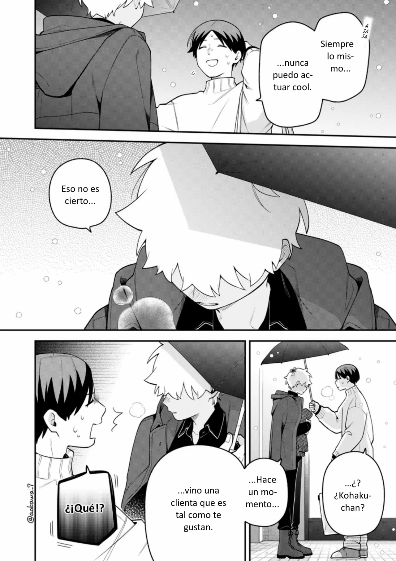 Gōkon ni ittara onna ga inakatta hanashi Capítulo 62 - Page 11