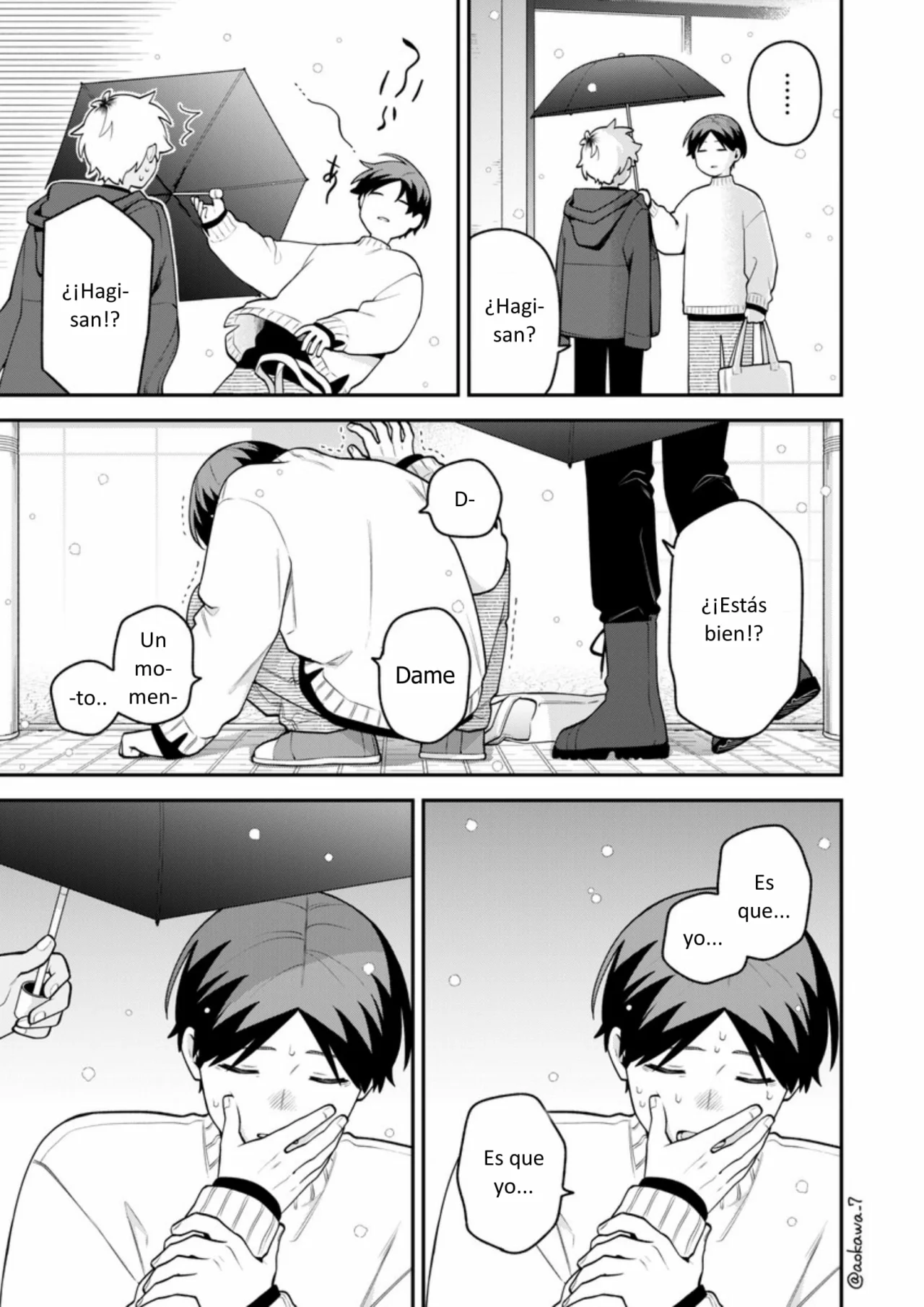 Gōkon ni ittara onna ga inakatta hanashi Capítulo 62 - Page 16