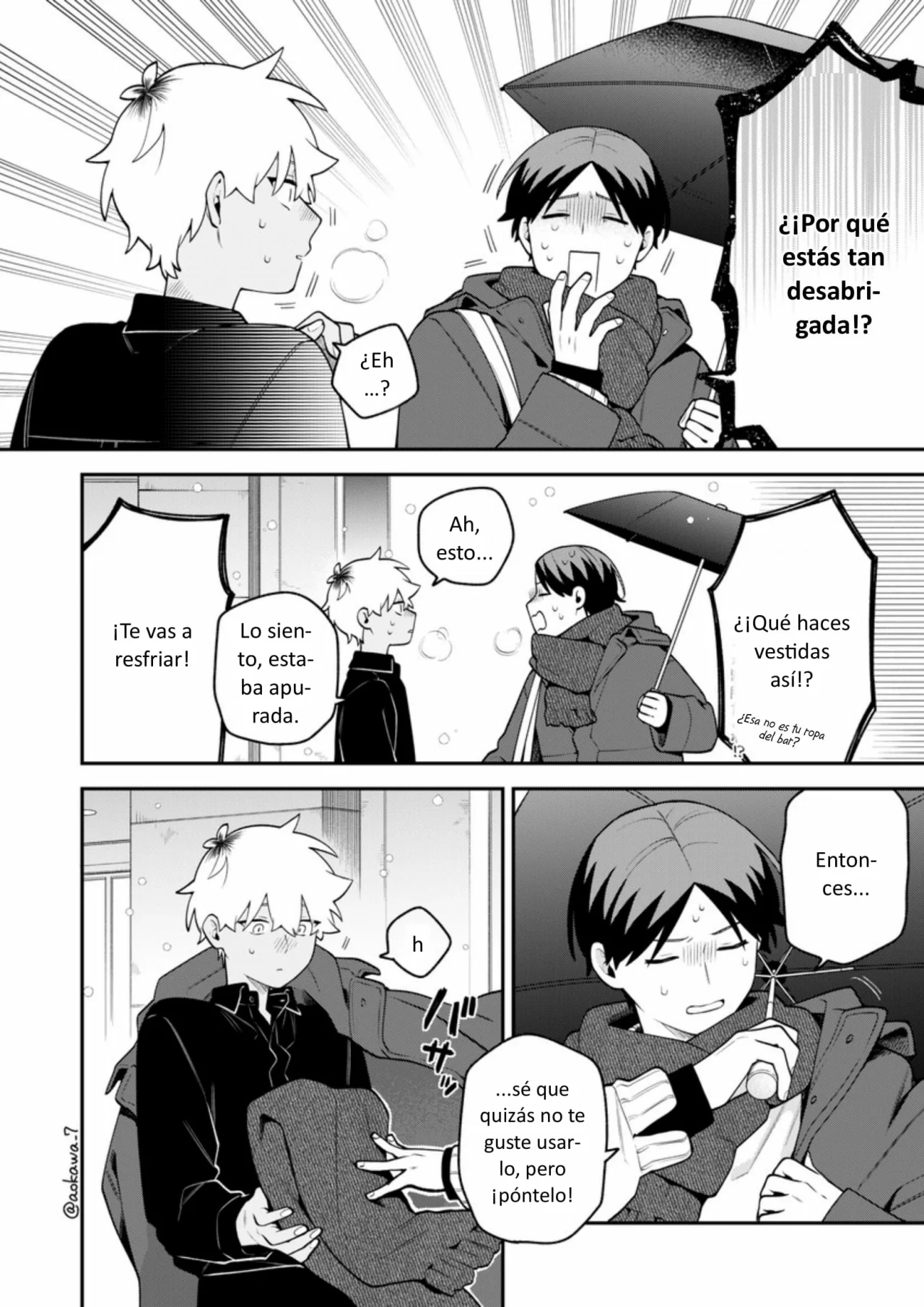 Gōkon ni ittara onna ga inakatta hanashi Capítulo 62 - Page 3