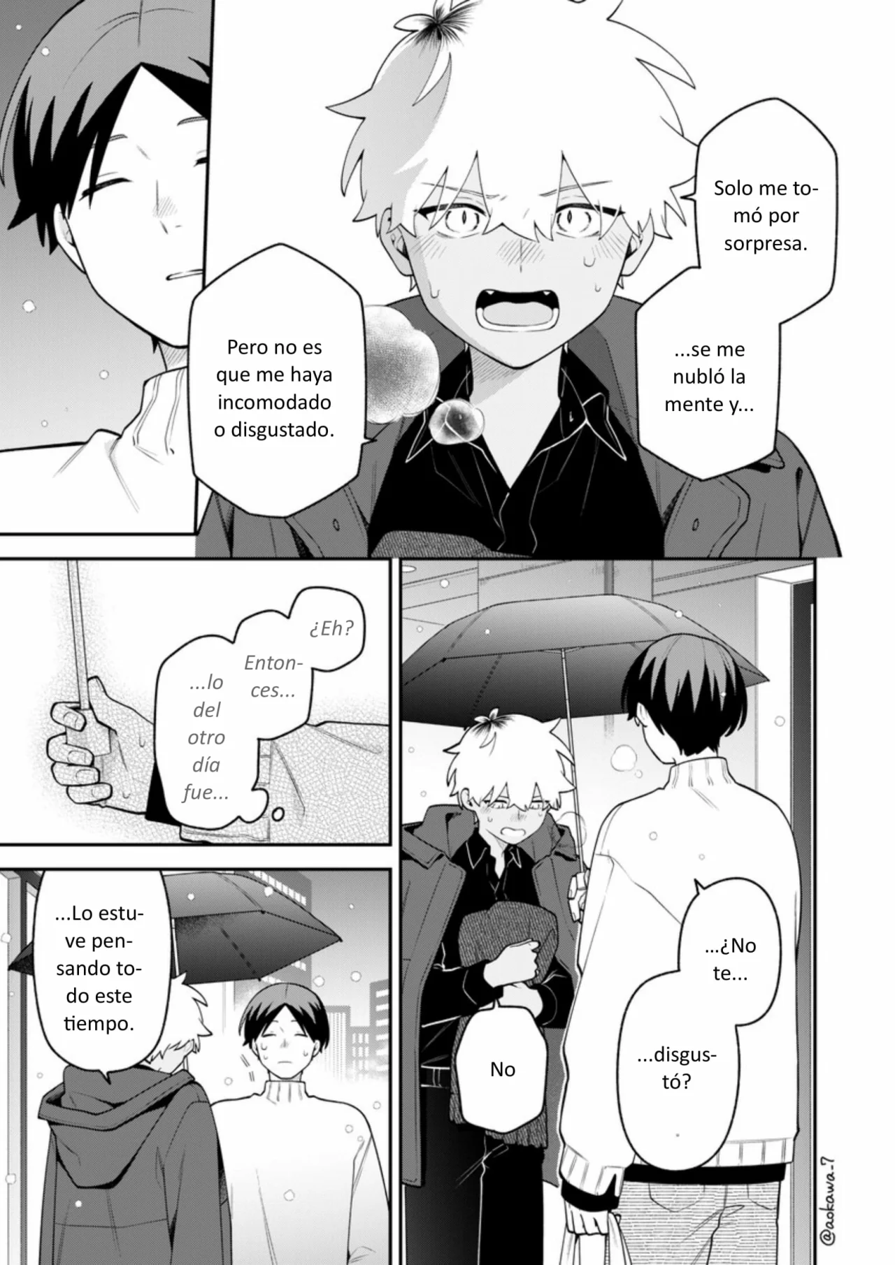 Gōkon ni ittara onna ga inakatta hanashi Capítulo 62 - Page 6