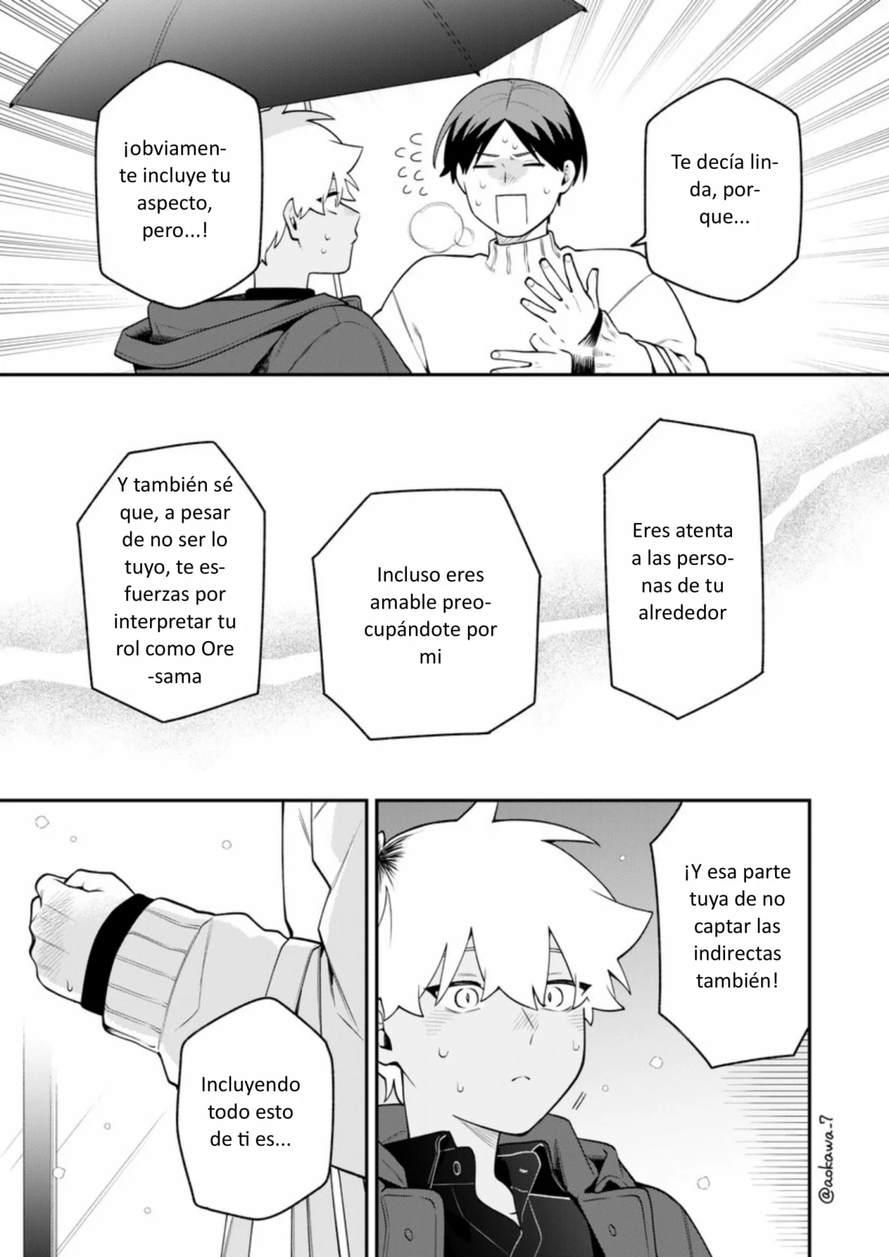 Gōkon ni ittara onna ga inakatta hanashi Capítulo 62 - Page 8