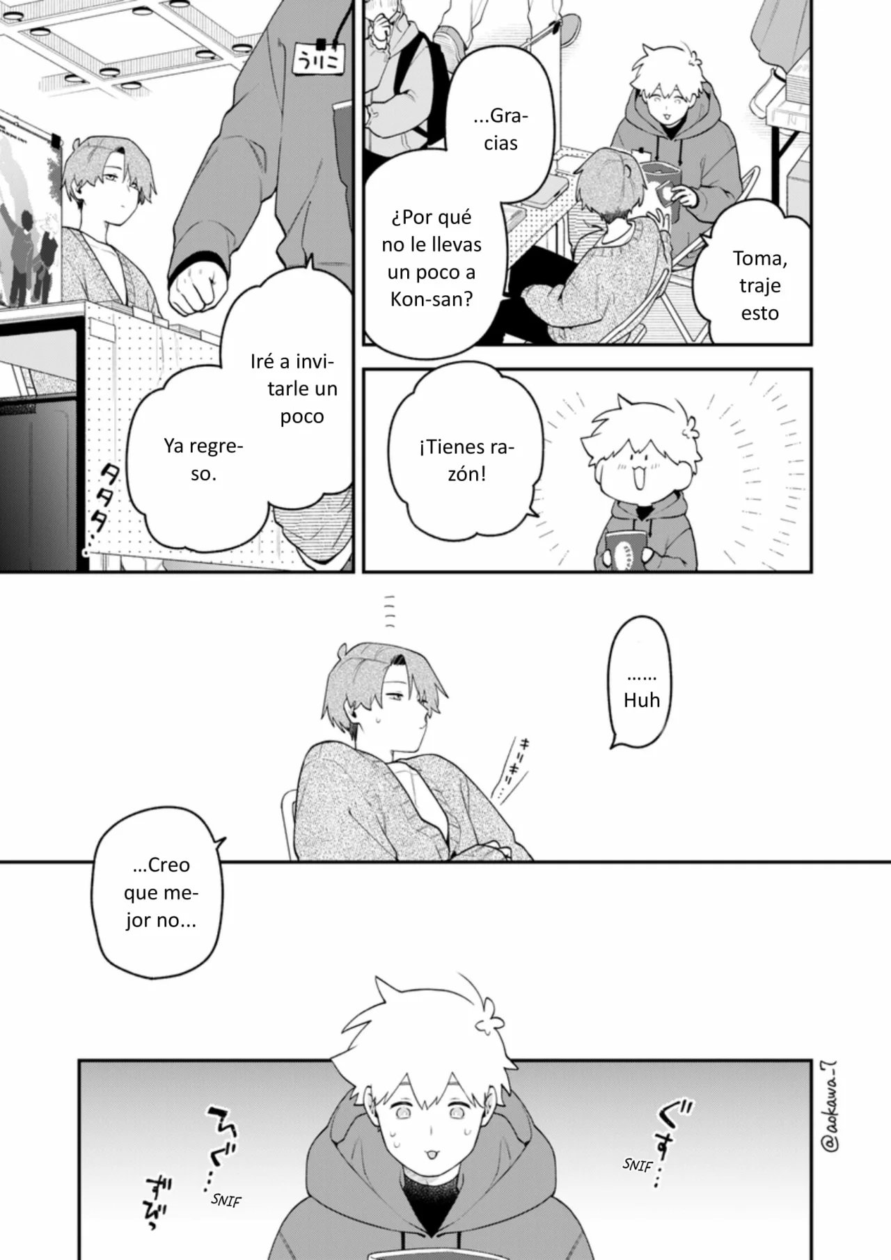 Gōkon ni ittara onna ga inakatta hanashi Capítulo 63 - Page 14