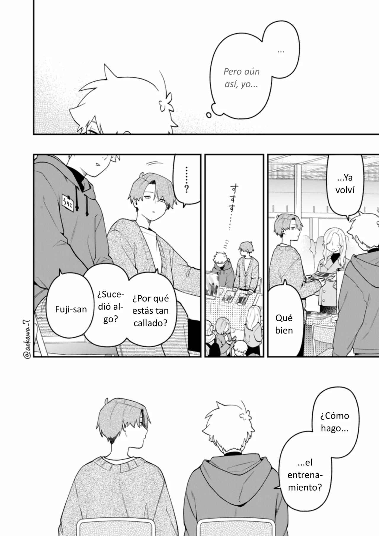 Gōkon ni ittara onna ga inakatta hanashi Capítulo 63 - Page 17