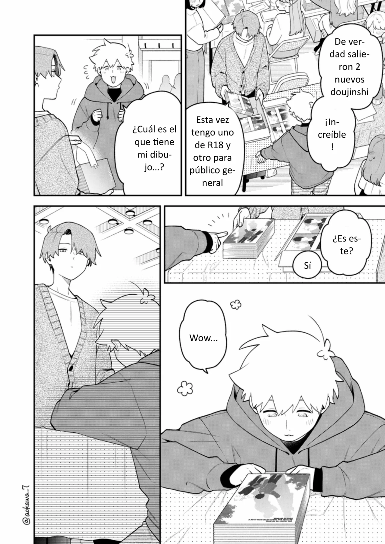 Gōkon ni ittara onna ga inakatta hanashi Capítulo 63 - Page 7