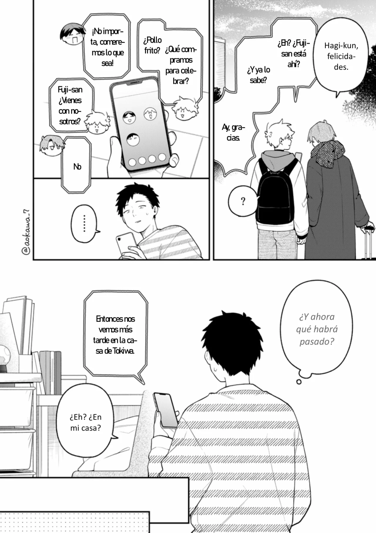 Gōkon ni ittara onna ga inakatta hanashi Capítulo 64 - Page 3