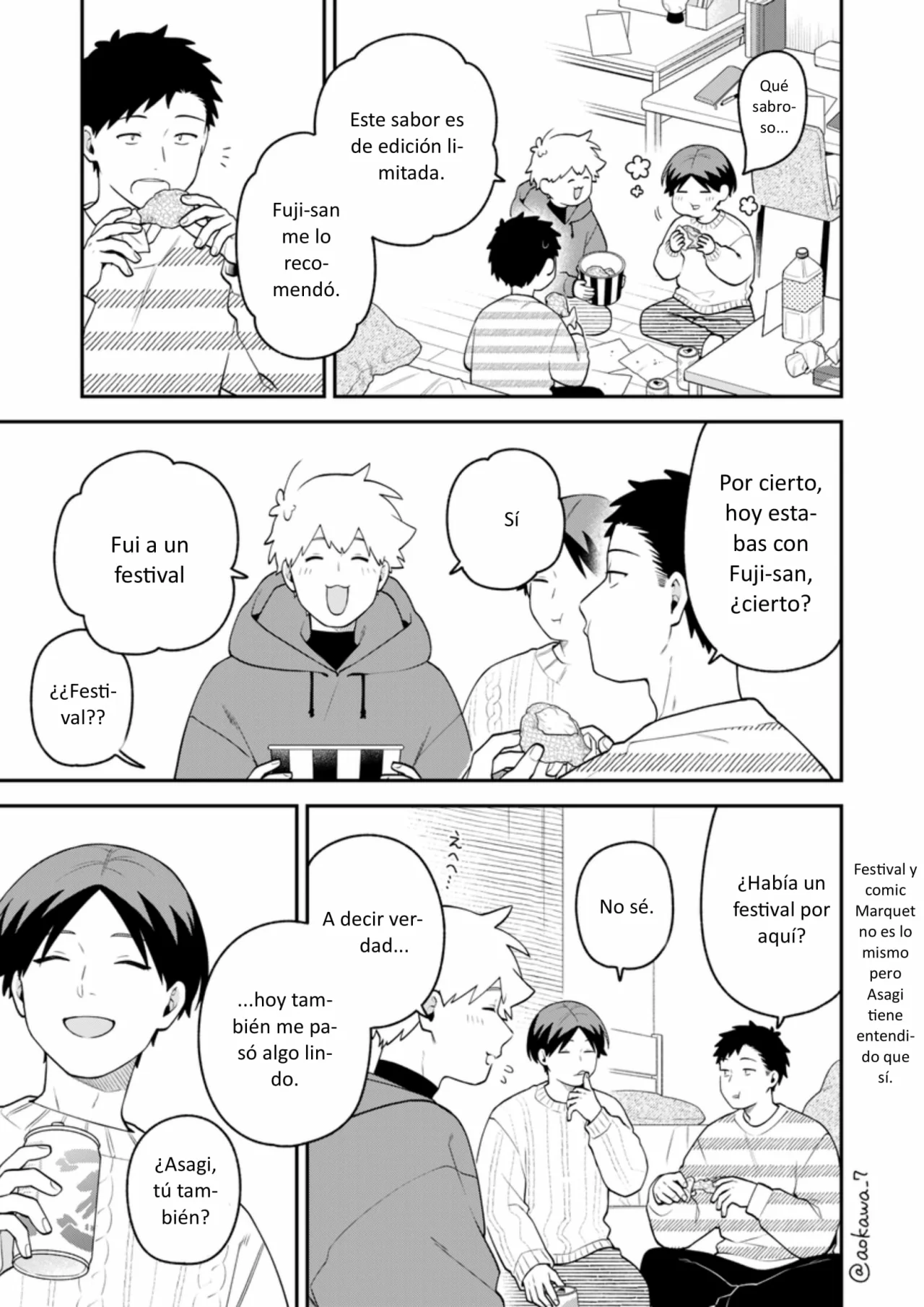 Gōkon ni ittara onna ga inakatta hanashi Capítulo 64 - Page 8