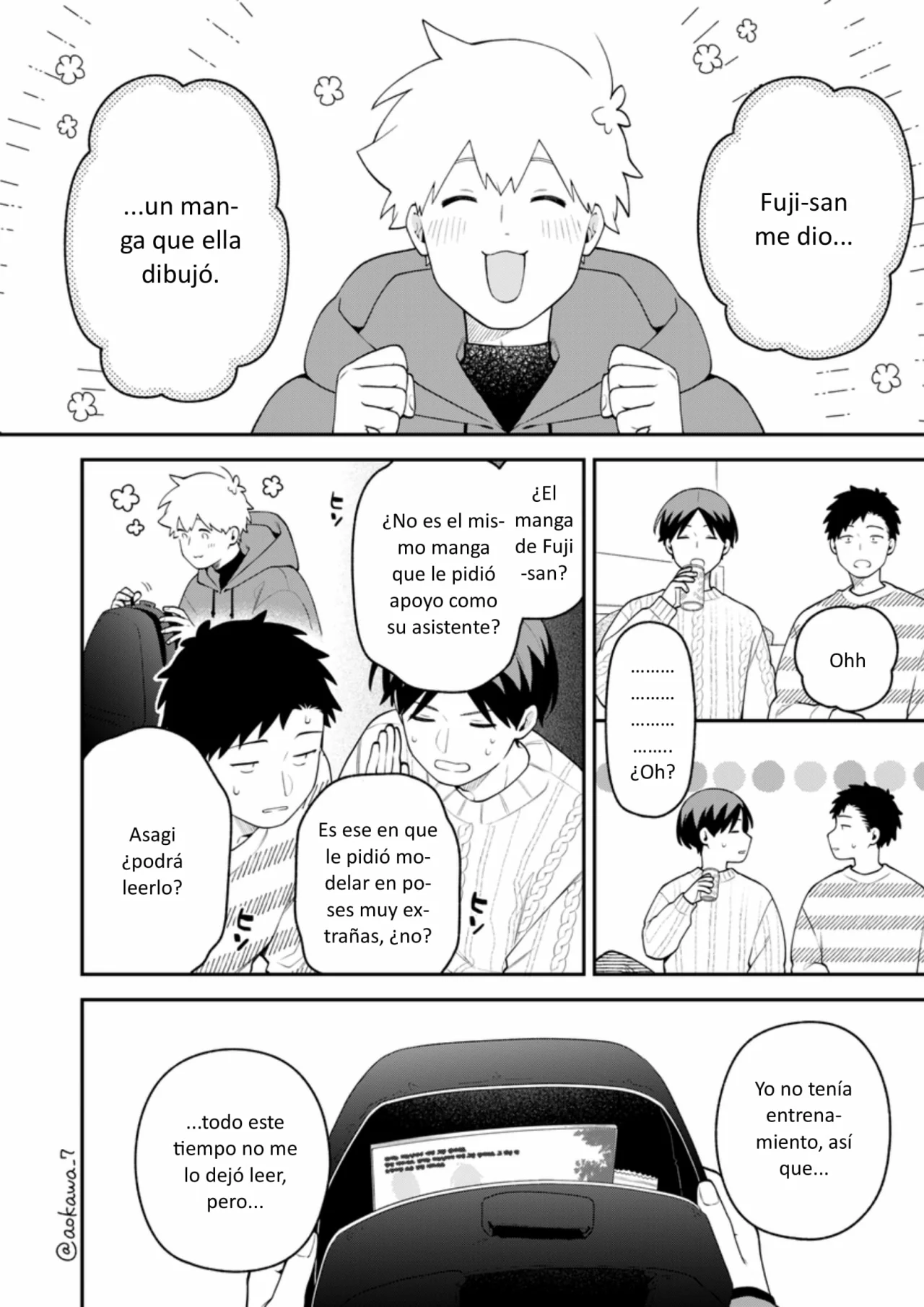 Gōkon ni ittara onna ga inakatta hanashi Capítulo 64 - Page 9