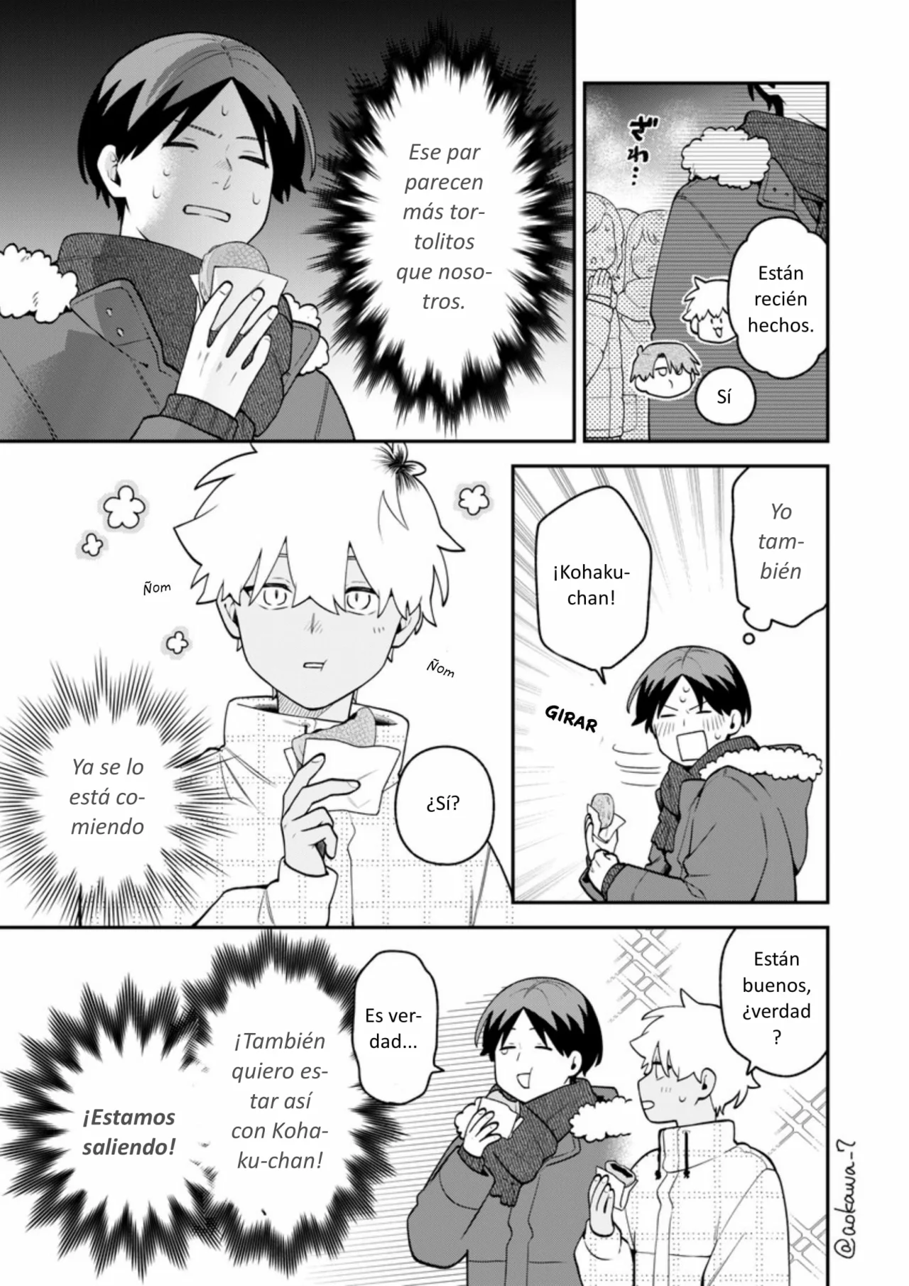 Gōkon ni ittara onna ga inakatta hanashi Capítulo 65 - Page 10