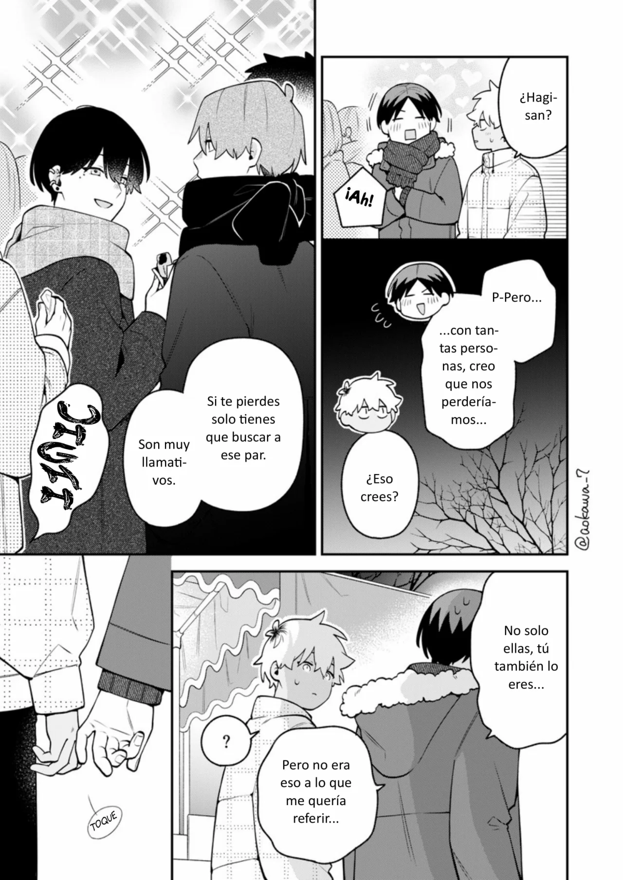 Gōkon ni ittara onna ga inakatta hanashi Capítulo 65 - Page 12