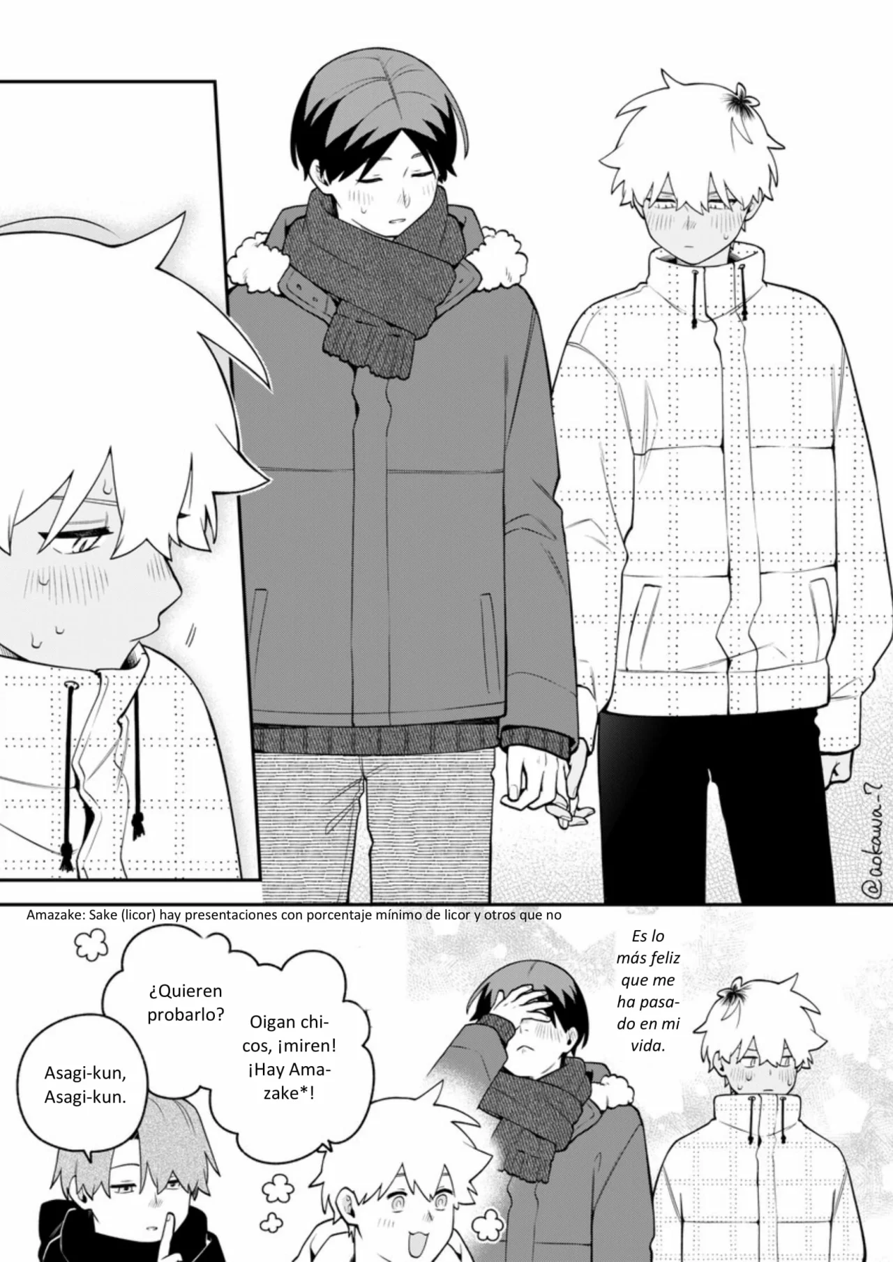 Gōkon ni ittara onna ga inakatta hanashi Capítulo 65 - Page 14