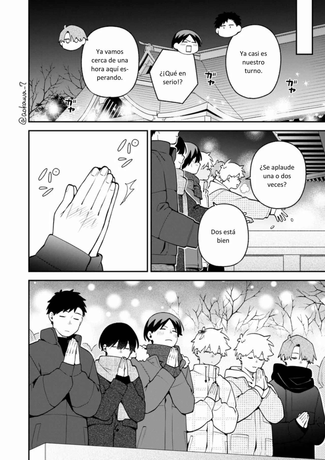 Gōkon ni ittara onna ga inakatta hanashi Capítulo 65 - Page 15