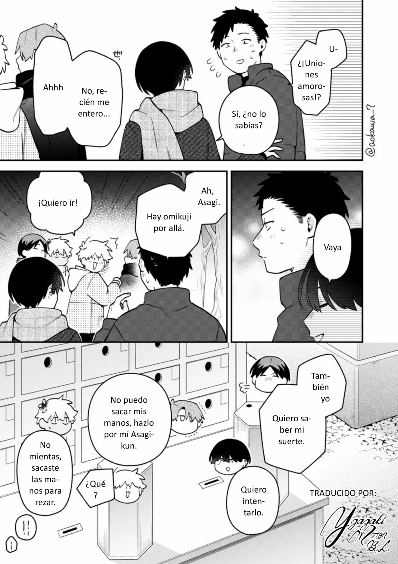 Gōkon ni ittara onna ga inakatta hanashi Capítulo 65 - Page 20