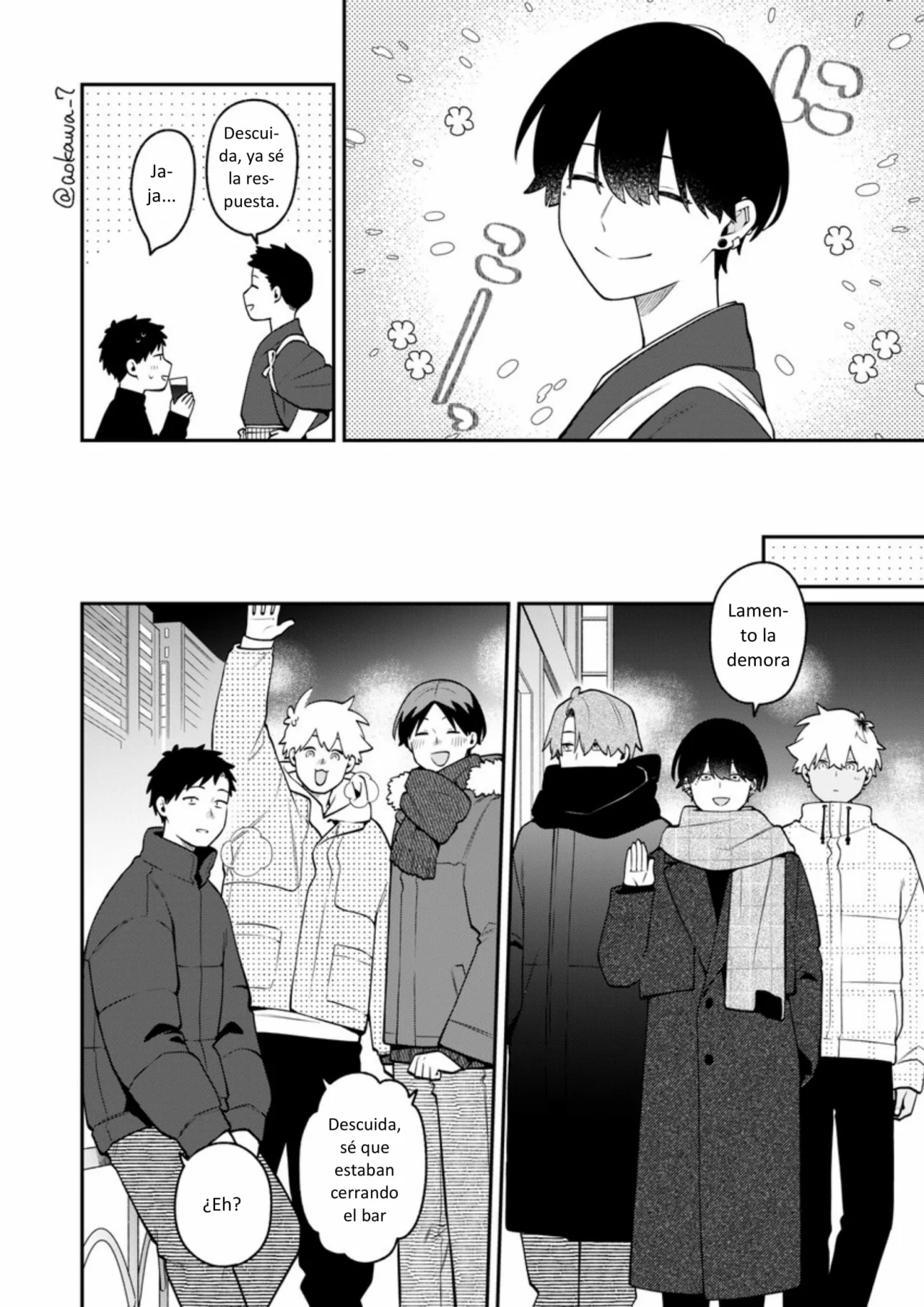 Gōkon ni ittara onna ga inakatta hanashi Capítulo 65 - Page 5