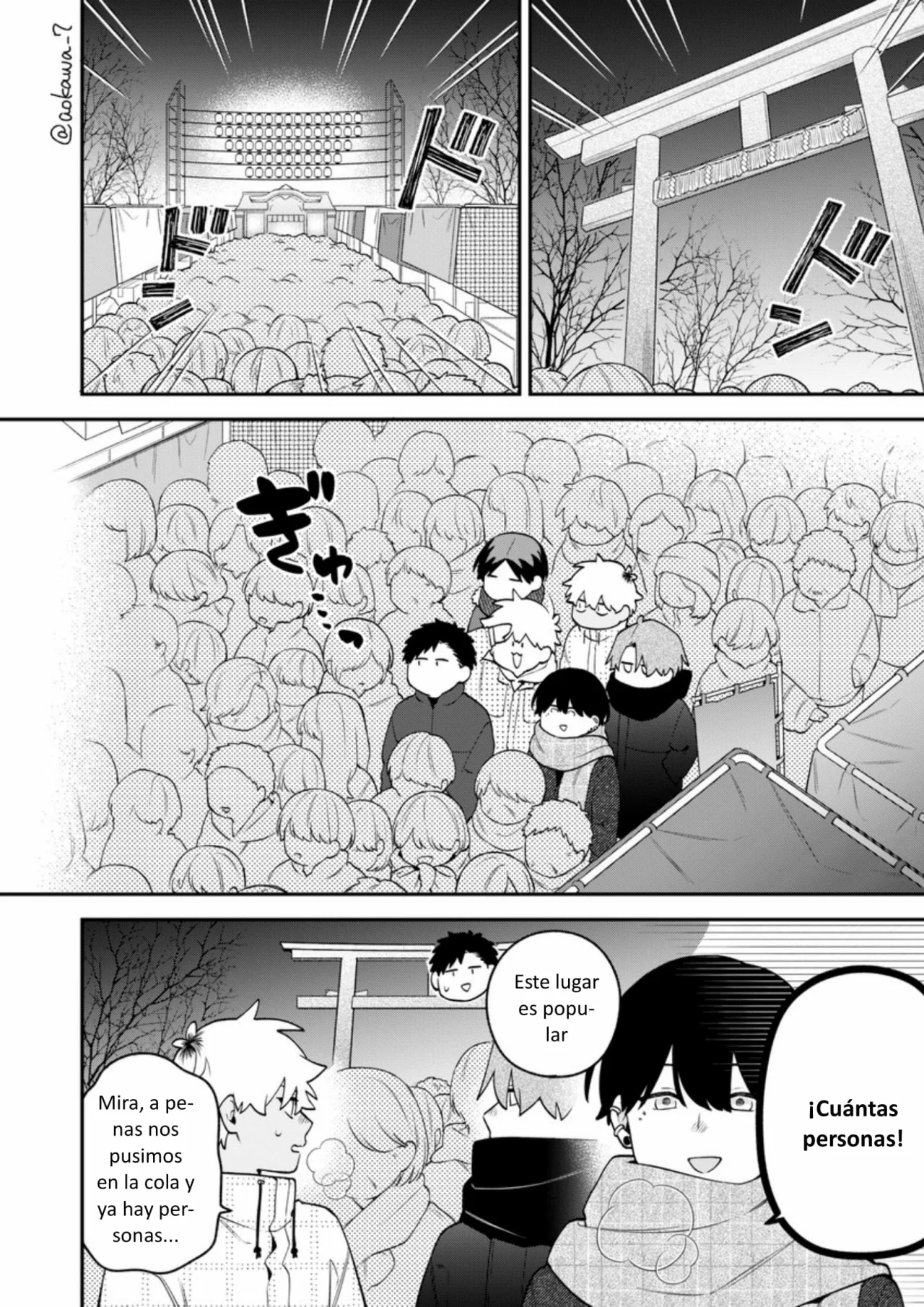 Gōkon ni ittara onna ga inakatta hanashi Capítulo 65 - Page 7