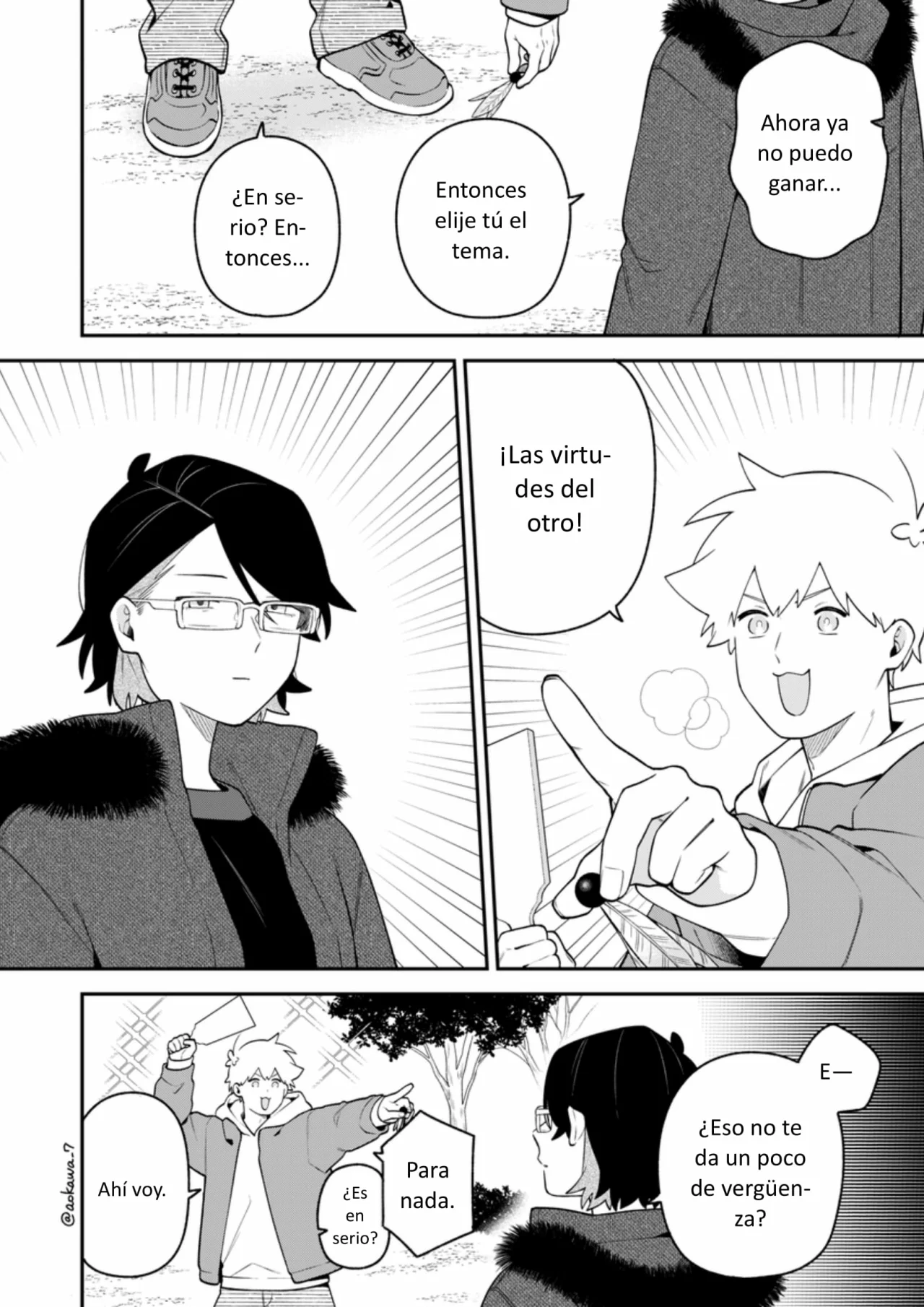 Gōkon ni ittara onna ga inakatta hanashi Capítulo 66 - Page 9