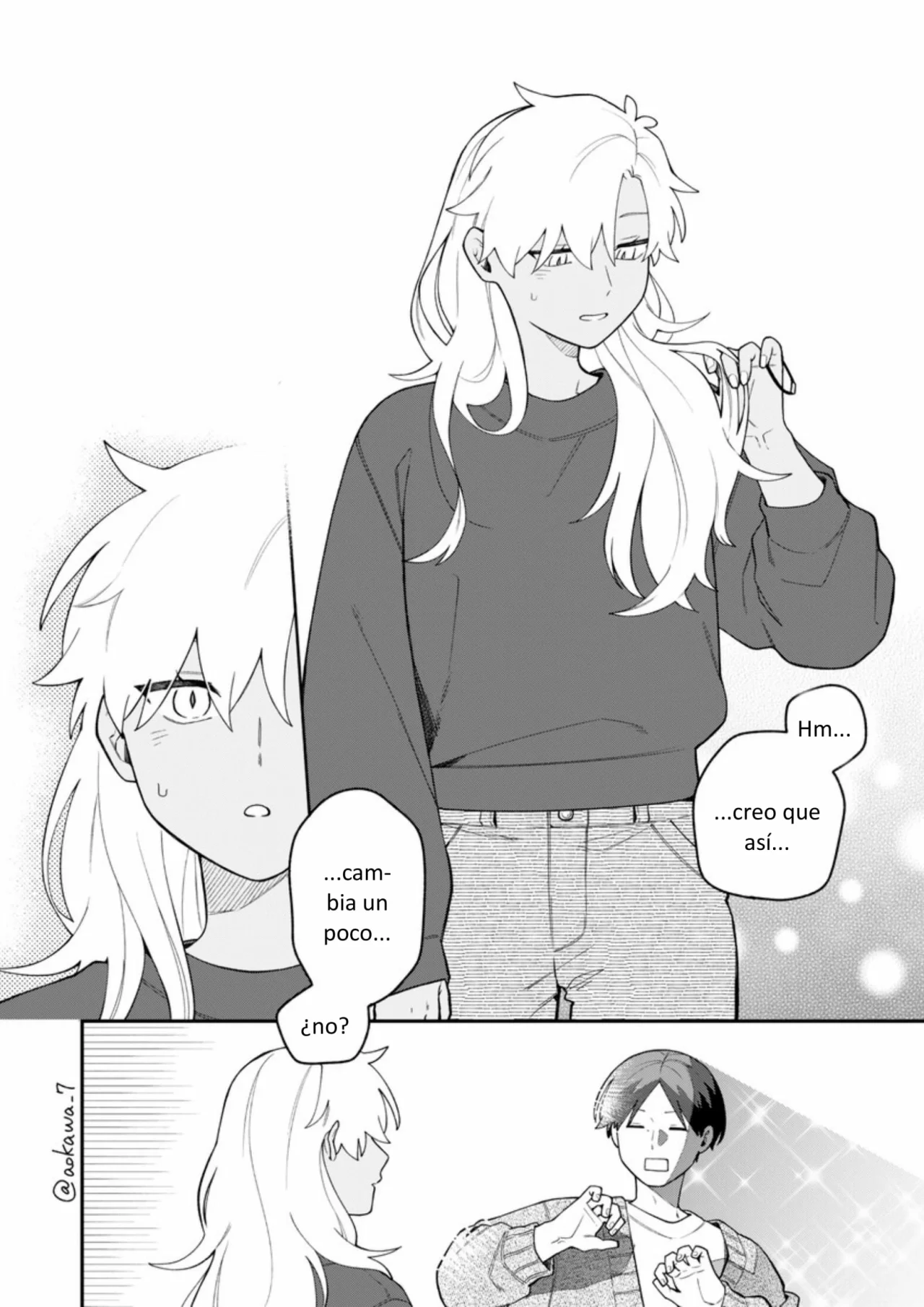 Gōkon ni ittara onna ga inakatta hanashi Capítulo 67 - Page 17