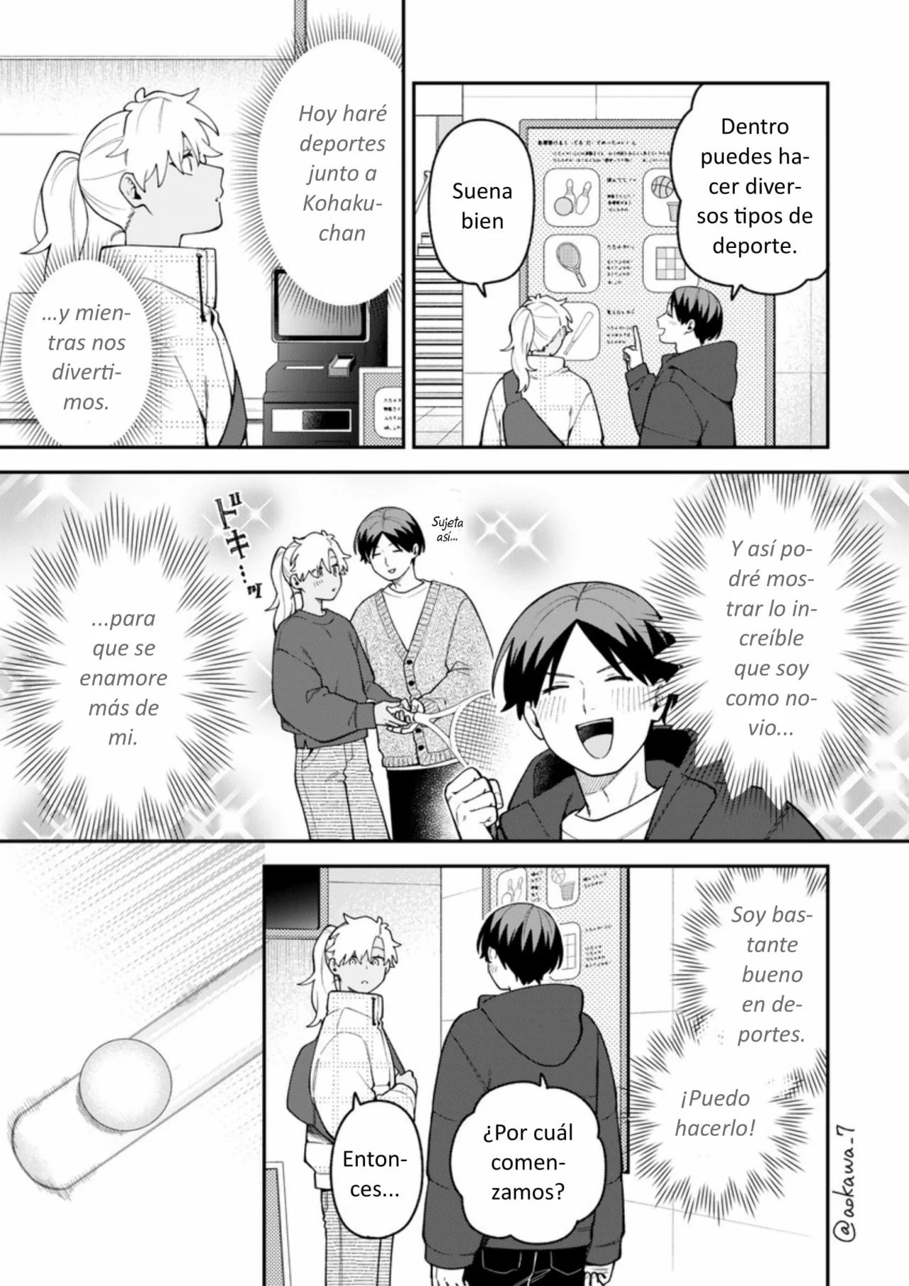 Gōkon ni ittara onna ga inakatta hanashi Capítulo 67 - Page 6