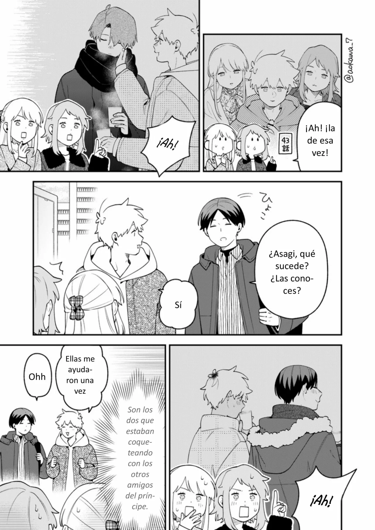 Gōkon ni ittara onna ga inakatta hanashi Capítulo 68 - Page 12