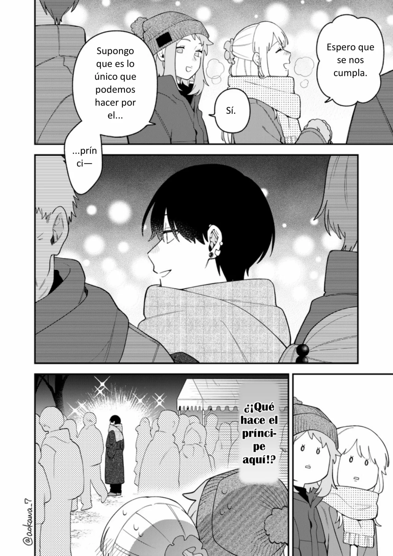 Gōkon ni ittara onna ga inakatta hanashi Capítulo 68 - Page 3