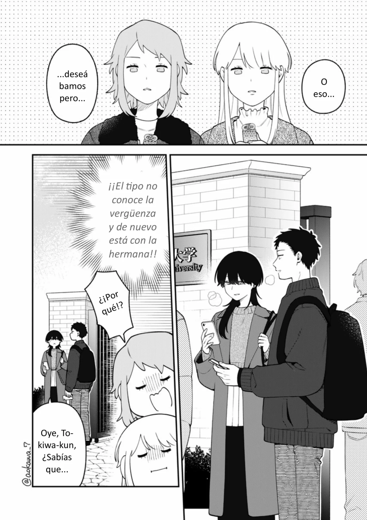 Gōkon ni ittara onna ga inakatta hanashi Capítulo 68 - Page 9