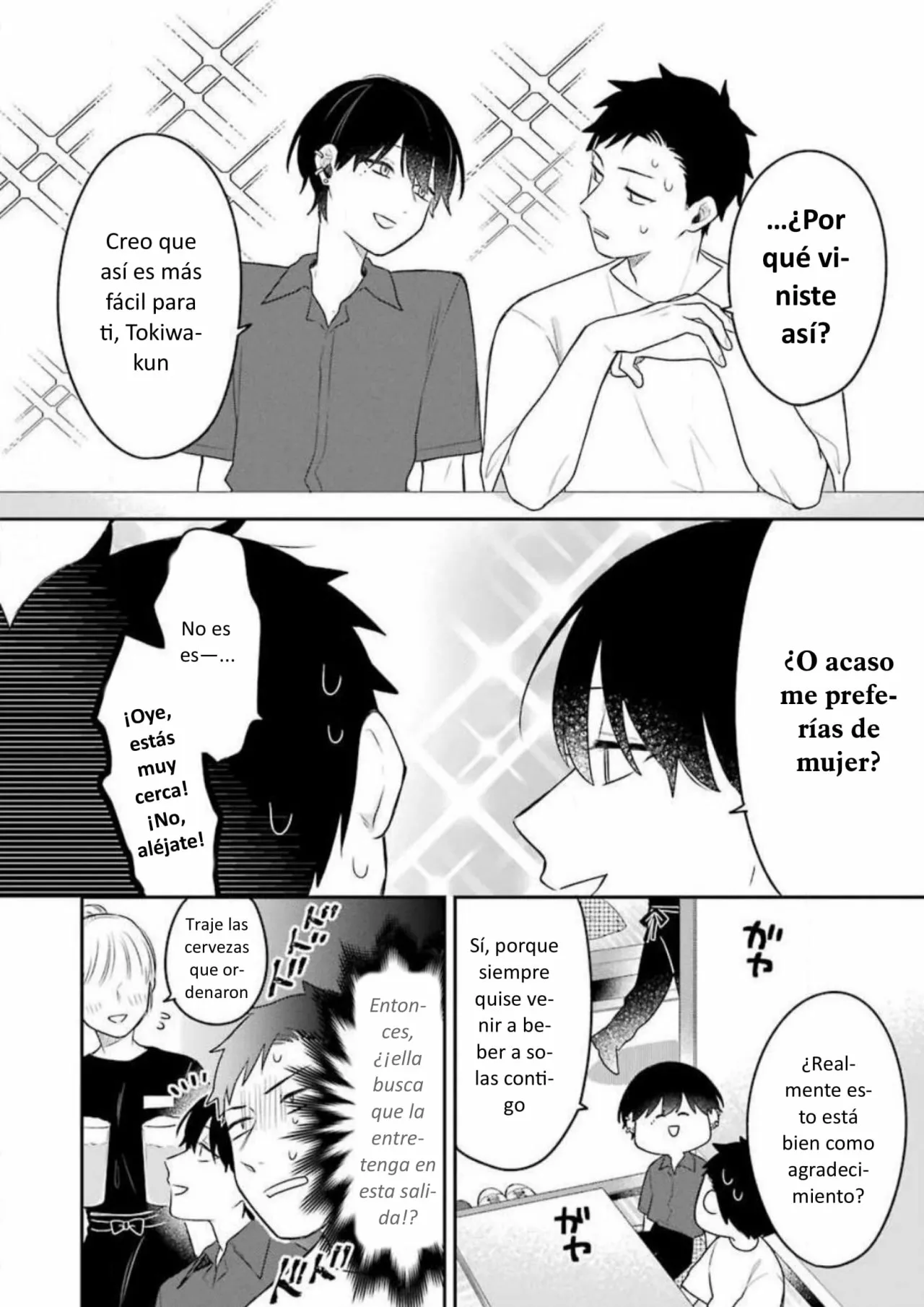 Gōkon ni ittara onna ga inakatta hanashi Capítulo 8 - Page 8