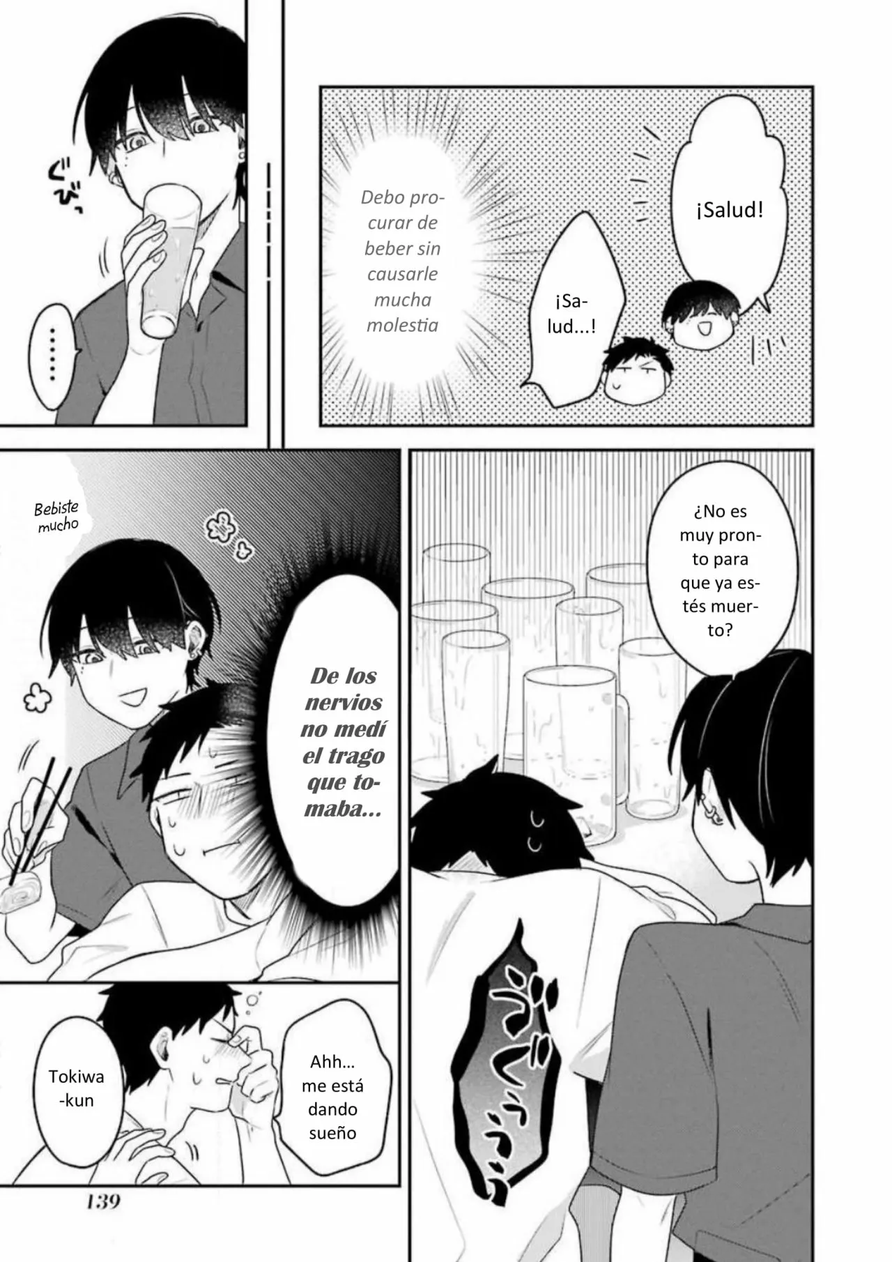 Gōkon ni ittara onna ga inakatta hanashi Capítulo 8 - Page 9