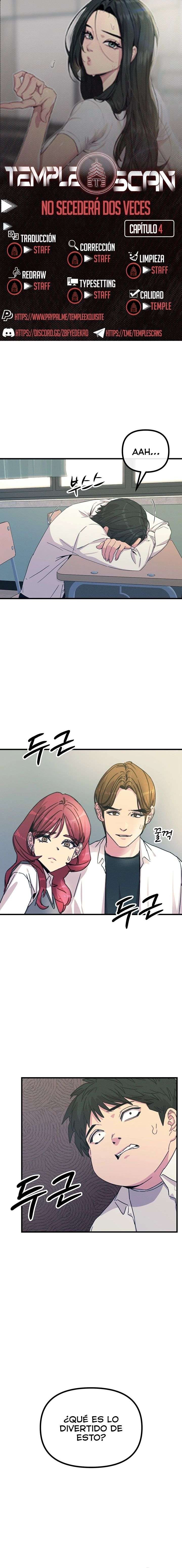 No caeré por segunda vez Capítulo 4 - Page 1